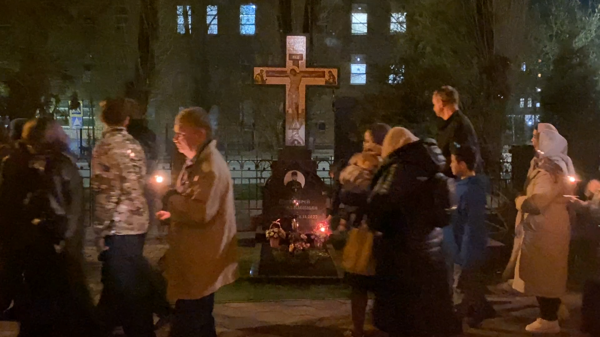 светлая пасха, храм рвсн во власихе, власиха храм, крестный ход, праздник пасхи,