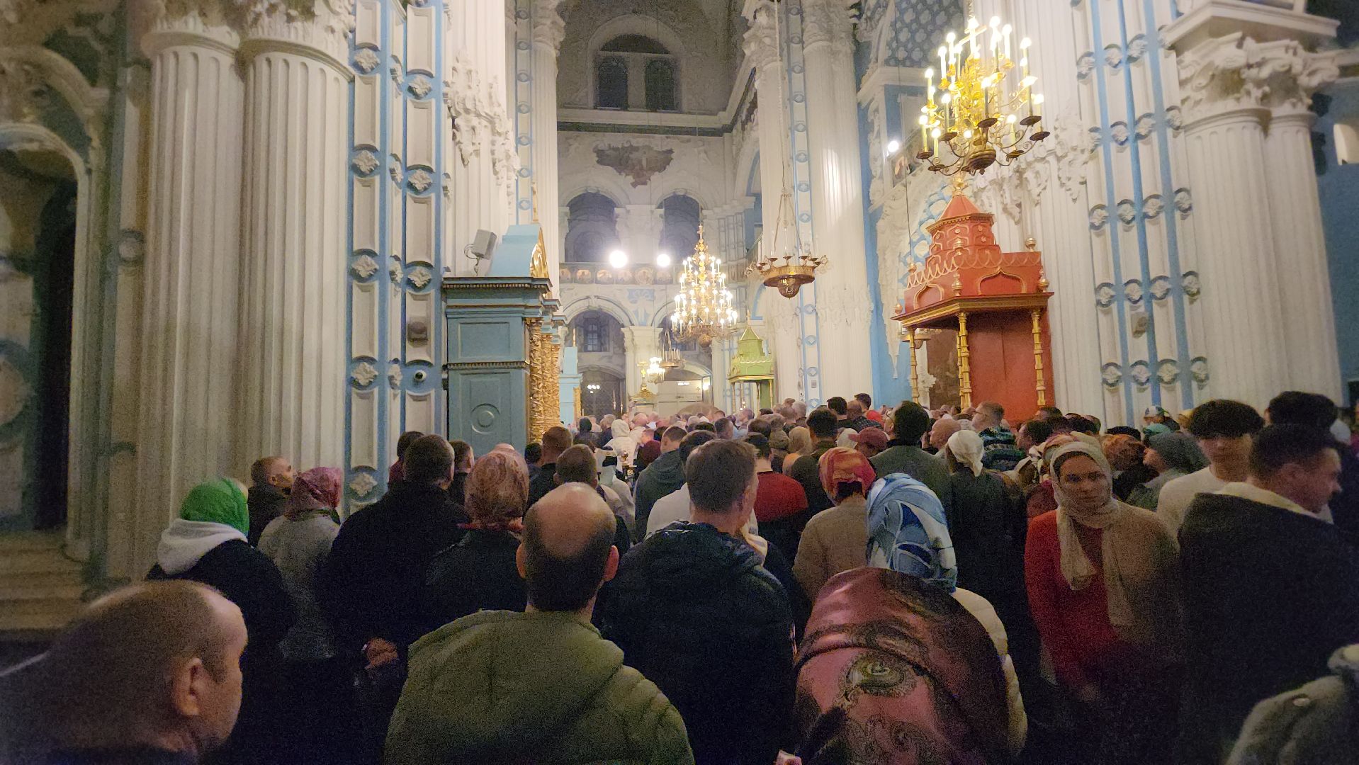 Монастырь, Истра, Пасха, Служба, крестный ход,