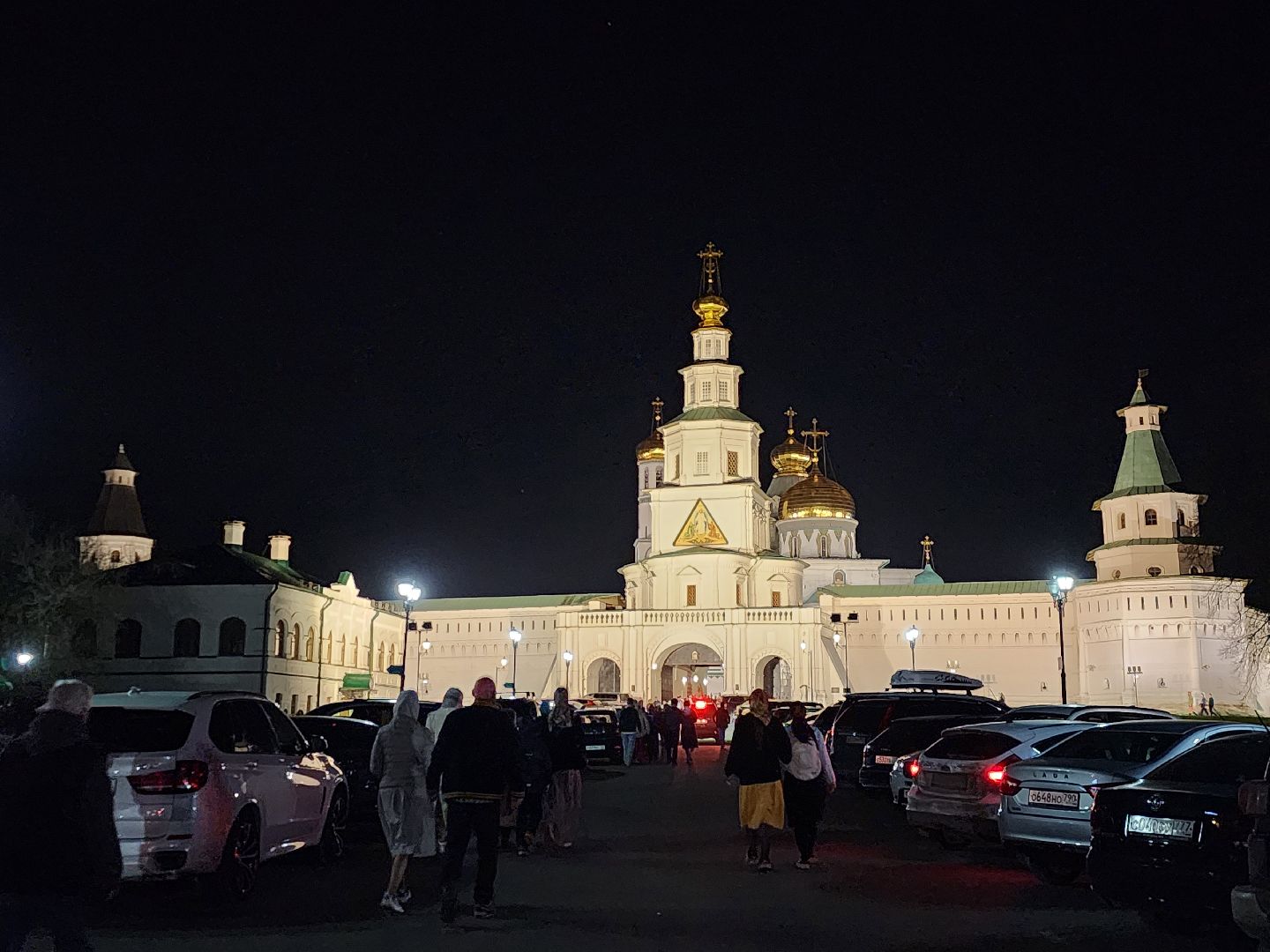 Монастырь, Истра, Пасха, Служба, крестный ход,