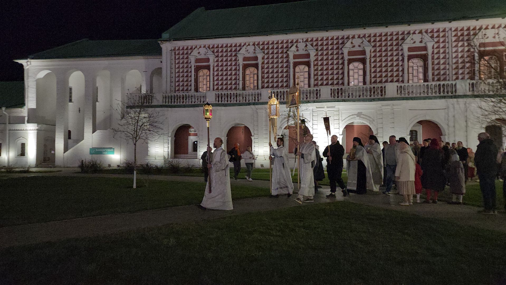 Монастырь, Истра, Пасха, Служба, крестный ход,