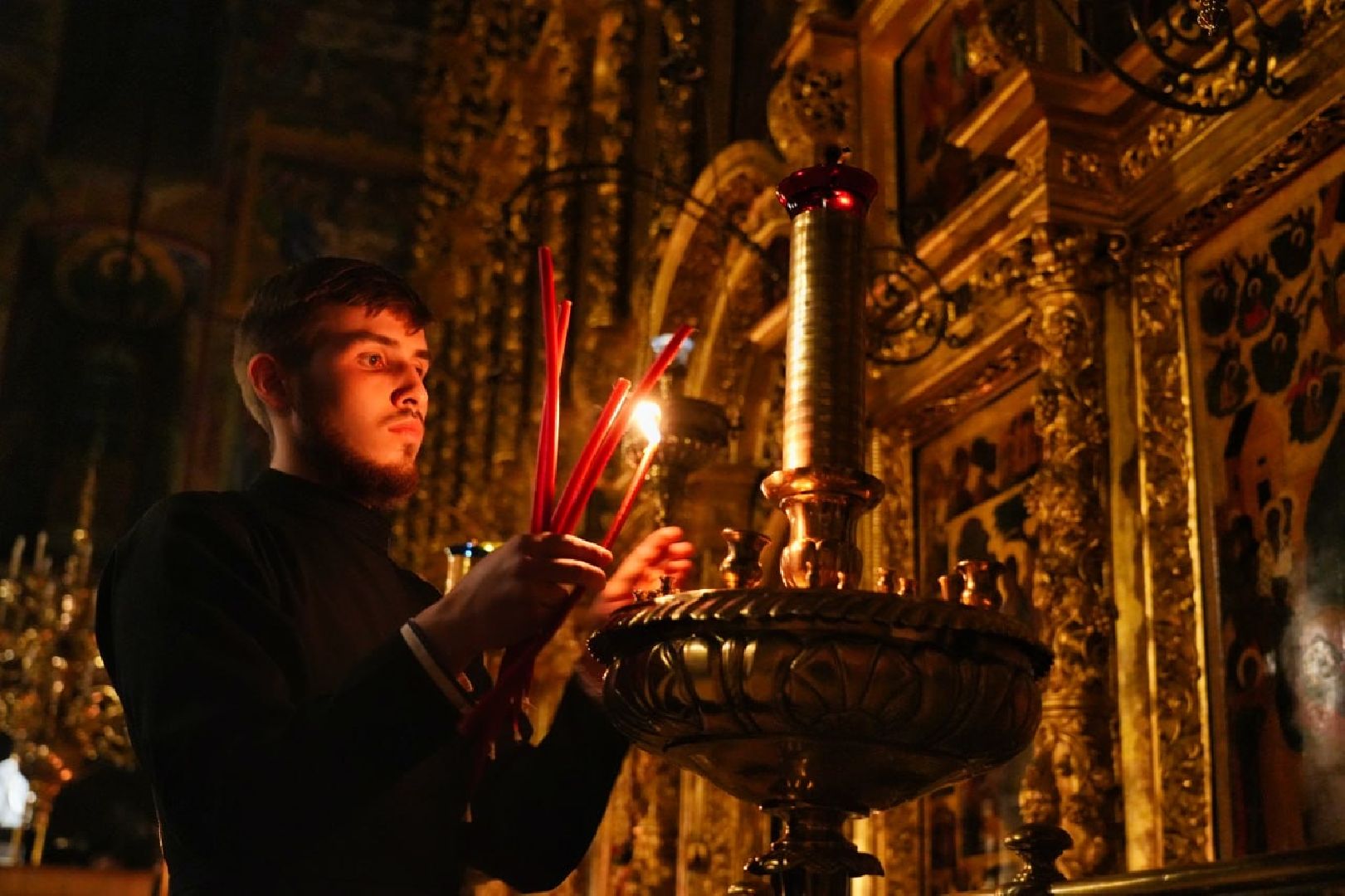 Сергиев Посад  , Сергиево-Посадский городской округ , Пасха, Праздник , Троице-Сергиева лавра ,Вера , Религия ,