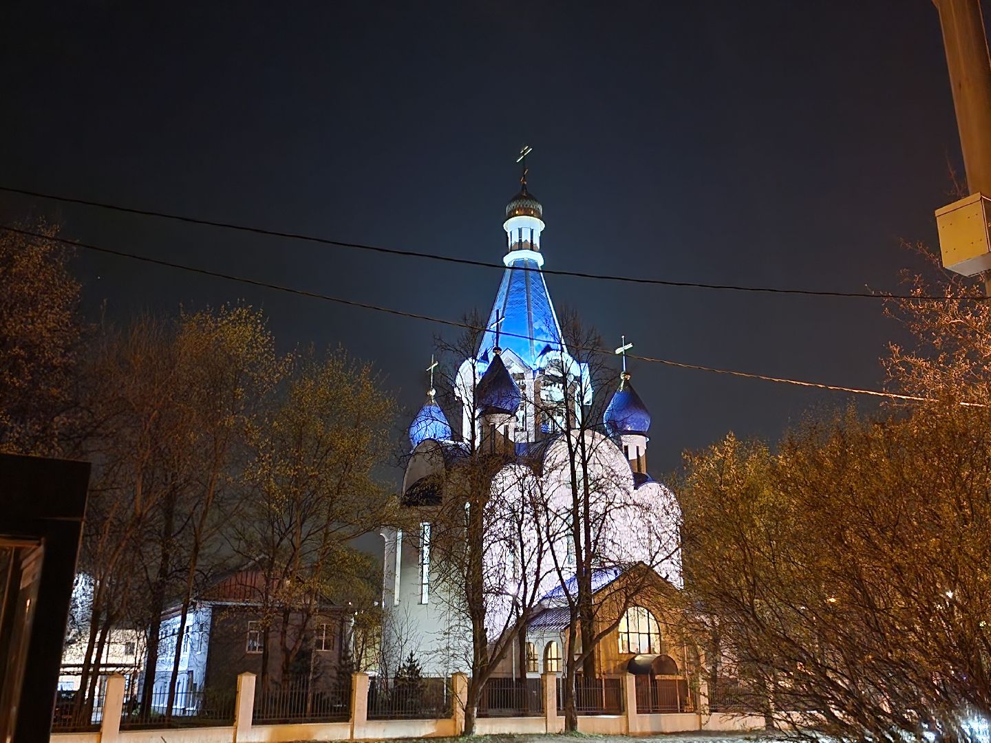 королёв, светлое христово воскресенье , храм рождества пресвятой богородицы,  пасхальная служба в королеве,