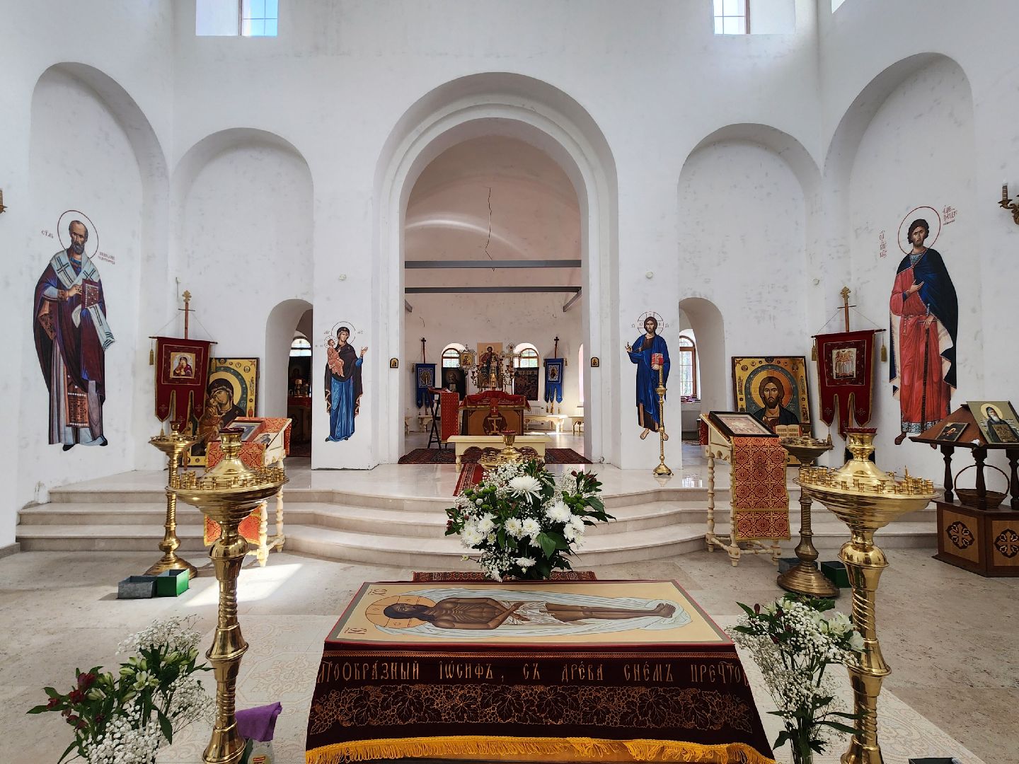 богослужение, пасхальная служба, пасха 2025, мытищи,