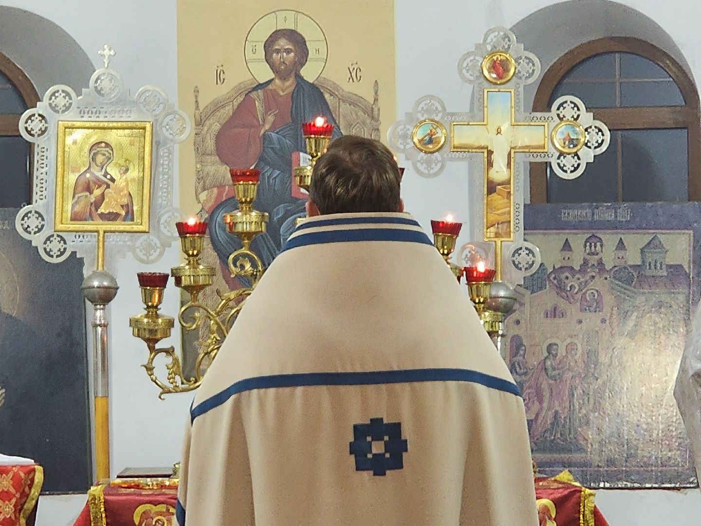 богослужение, пасхальная служба, пасха 2025, мытищи,