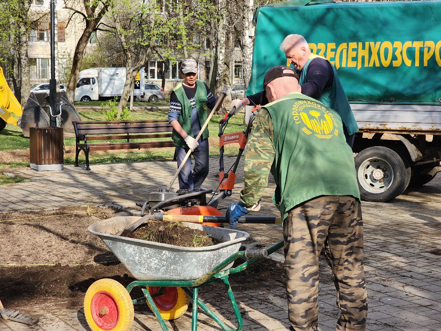 королёв, благоустройство , живые цветы, парки королева,