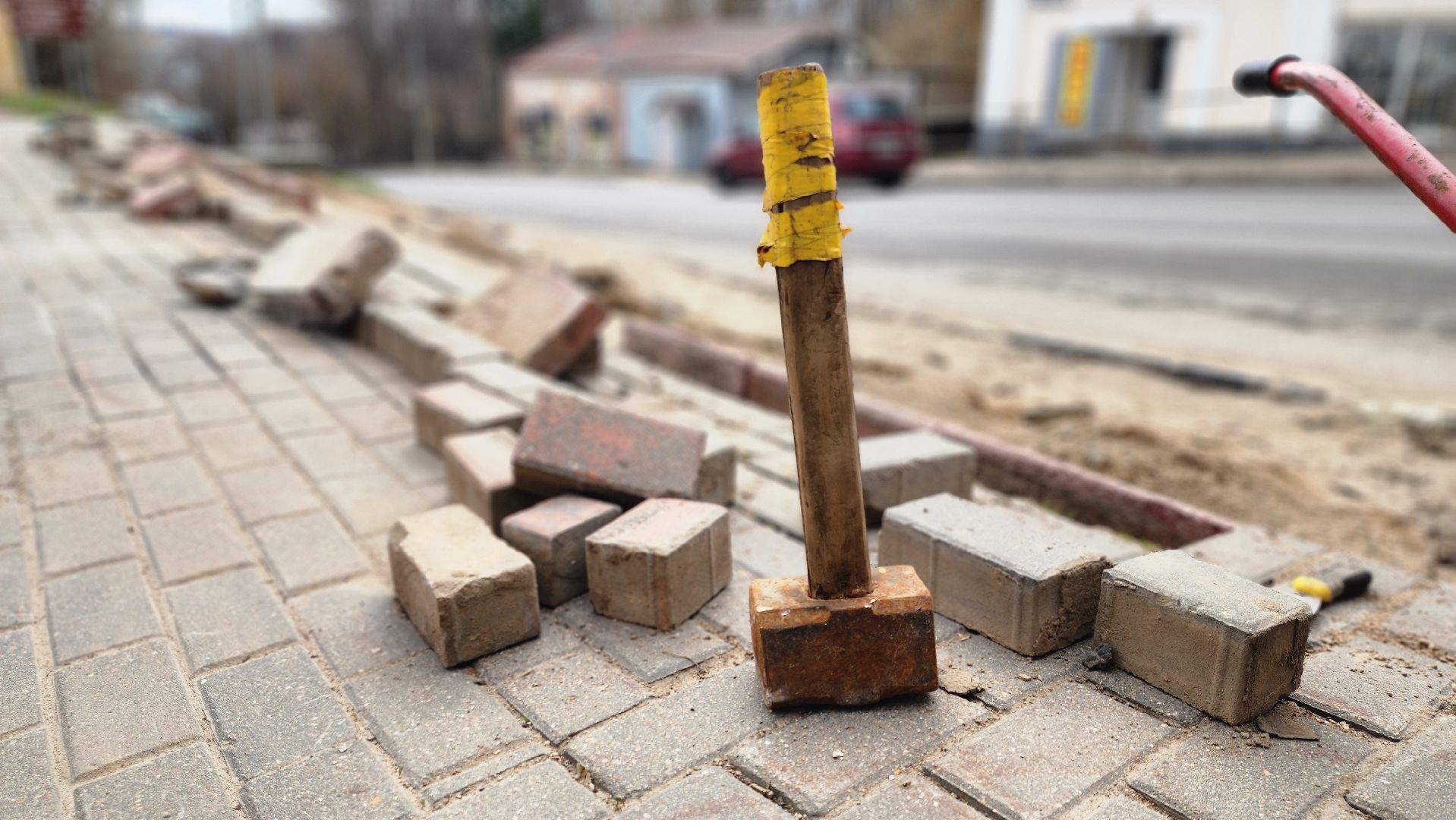 руза, благоустройство, вечный огонь, площадь партизан ,