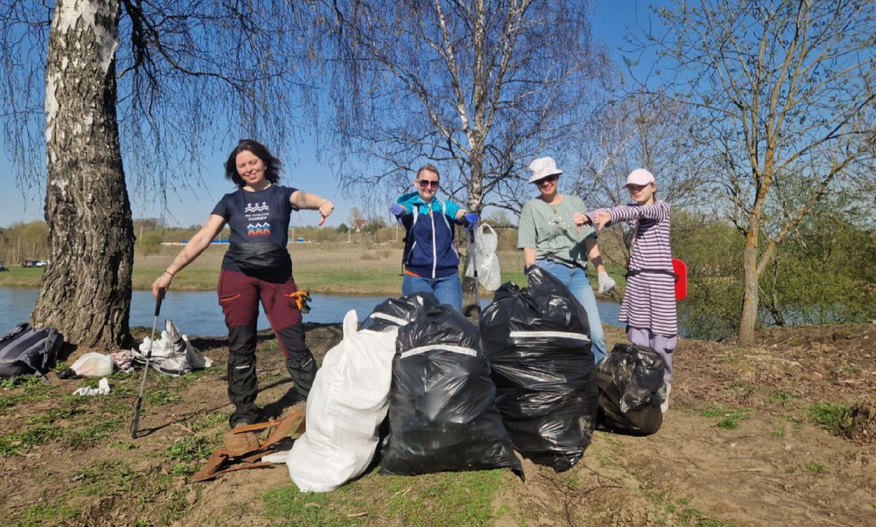 Экология, Москва-река-2025, Люди Звенигорода,Субботники,