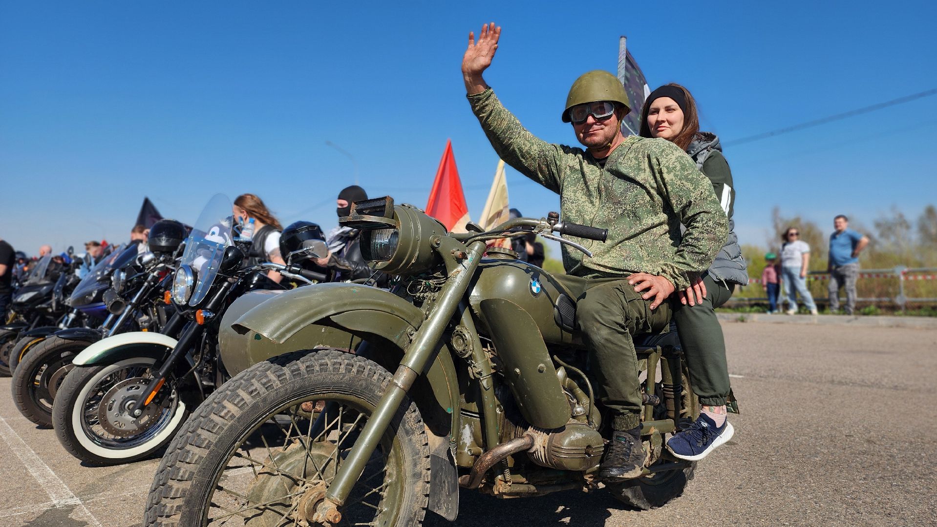 культура, трандиции, пасха, воскресенк, домодедово, подмосковье,  крестный ход, мотопробег, автопробег,