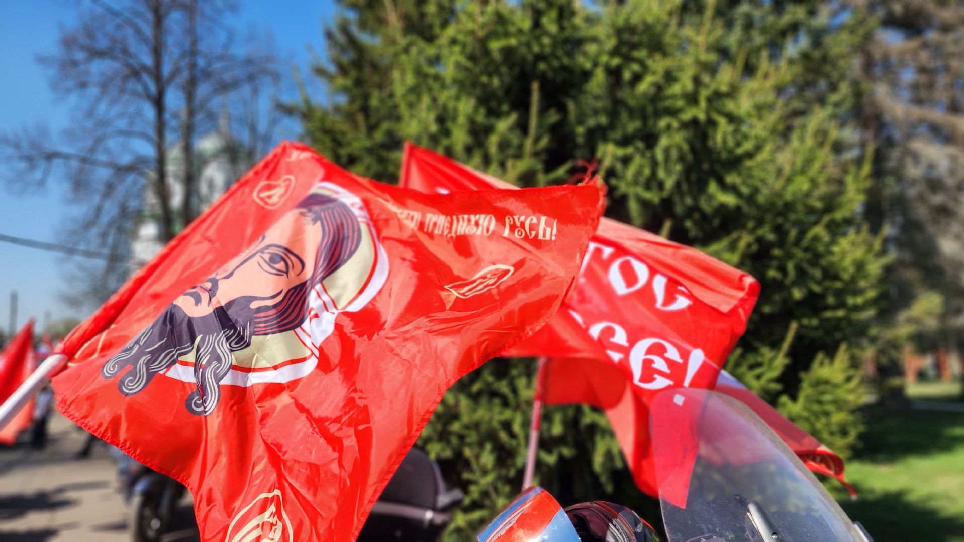 культура, трандиции, пасха, воскресенк, домодедово, подмосковье,  крестный ход, мотопробег, автопробег,