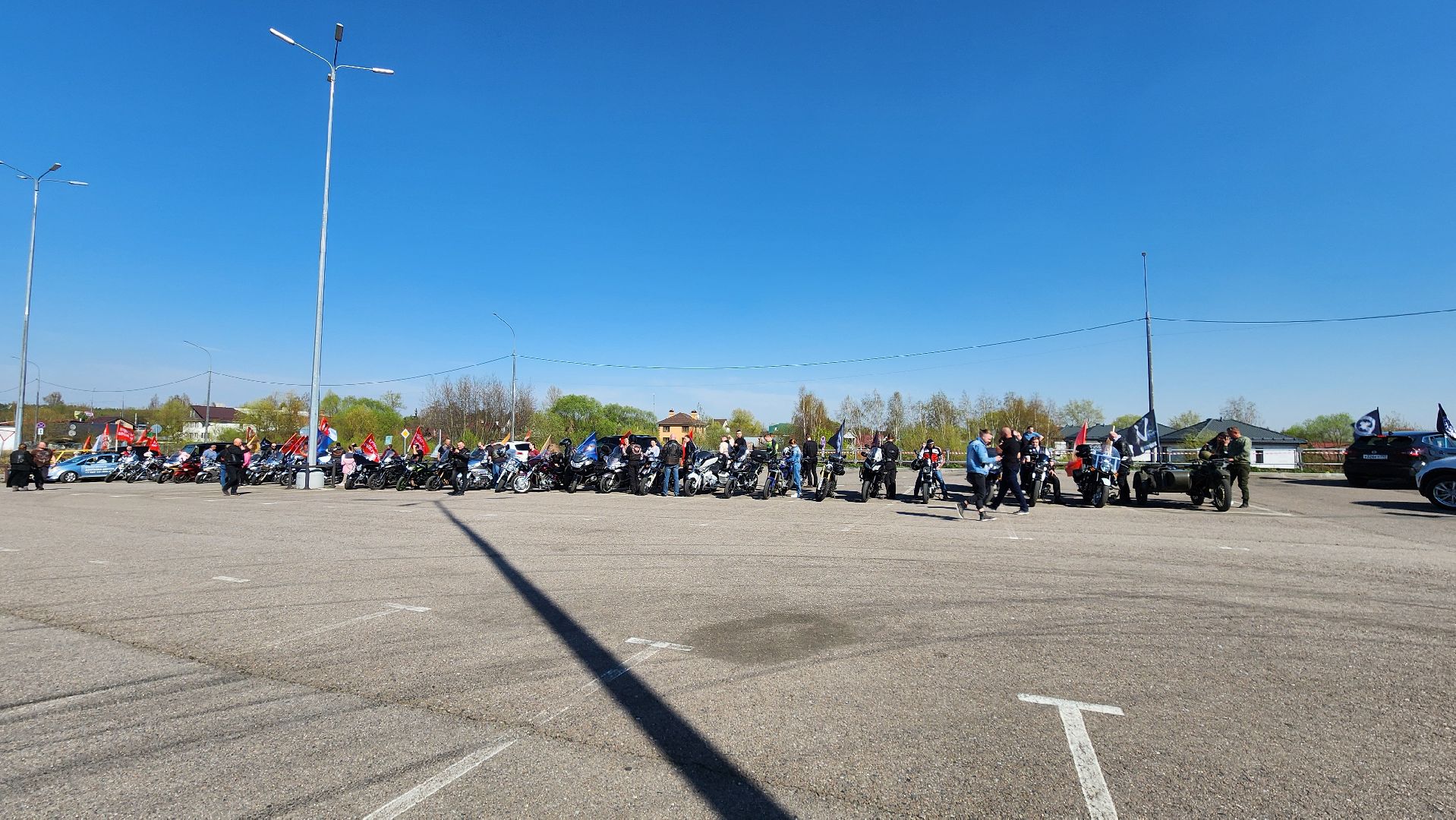 культура, трандиции, пасха, воскресенк, домодедово, подмосковье,  крестный ход, мотопробег, автопробег,