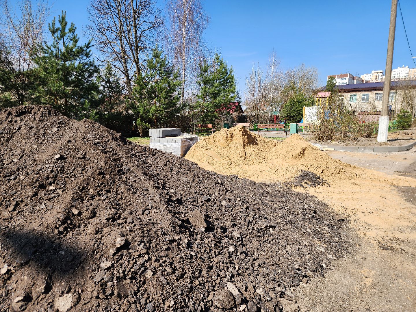 ногинск, жители, общество, благоустройство, ремонт двора,