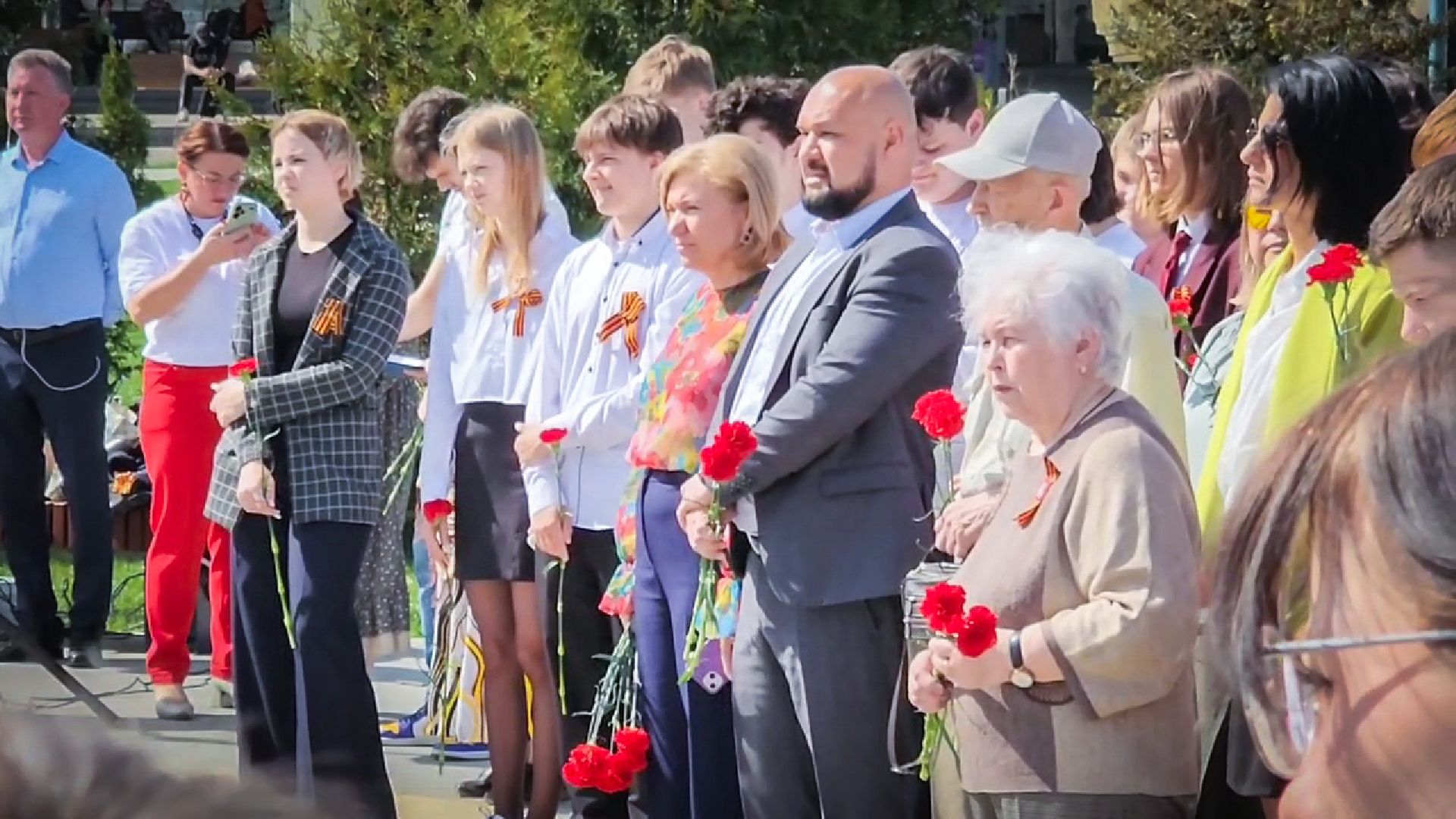 бронницы, 83-я годовщина битвы под Москвой , митинг на площади Тимофеева ,