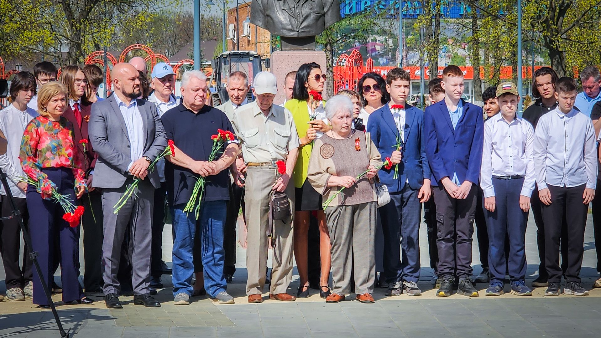 бронницы, 83-я годовщина битвы под Москвой , митинг на площади Тимофеева ,