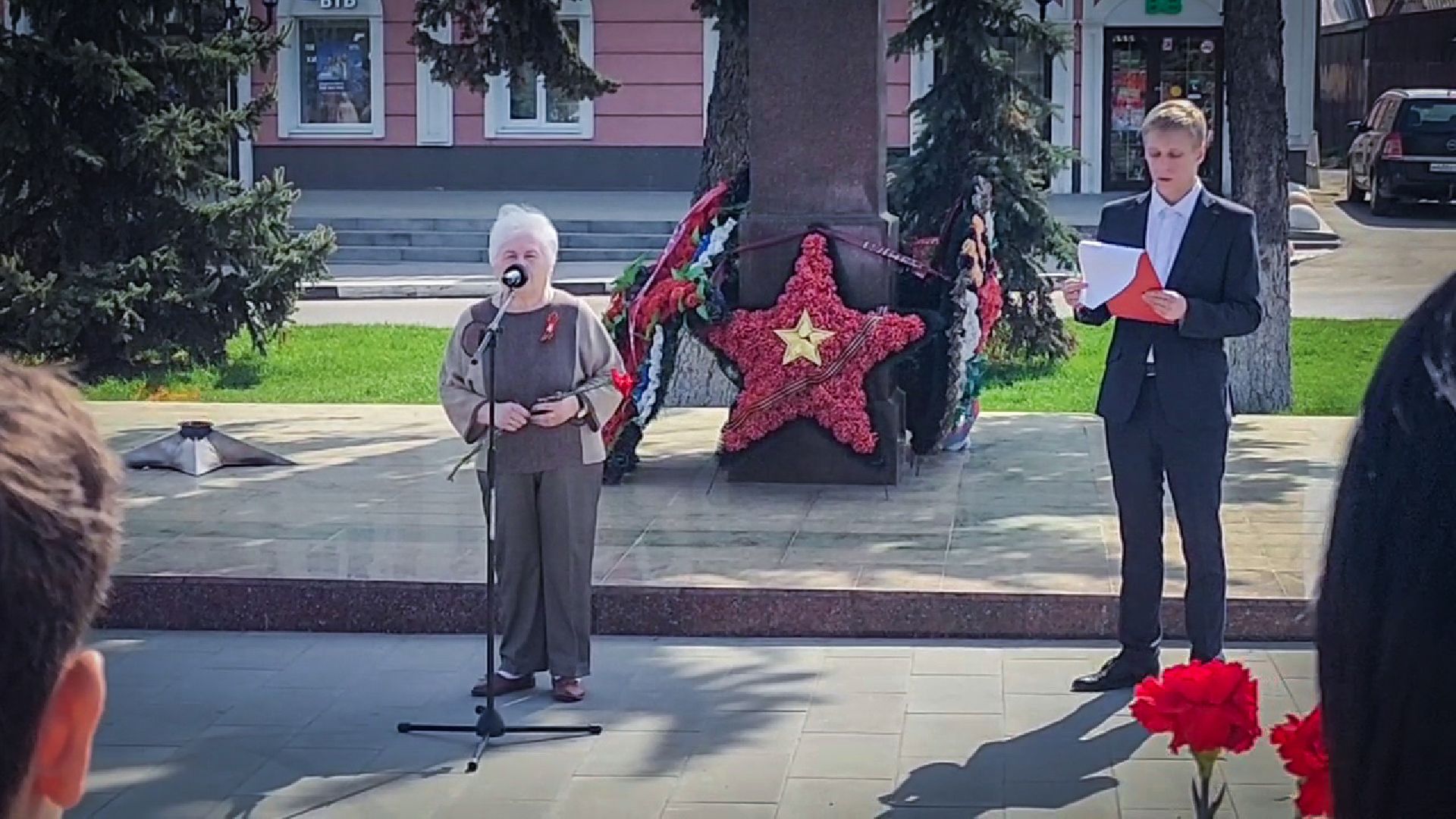 бронницы, 83-я годовщина битвы под Москвой , митинг на площади Тимофеева ,