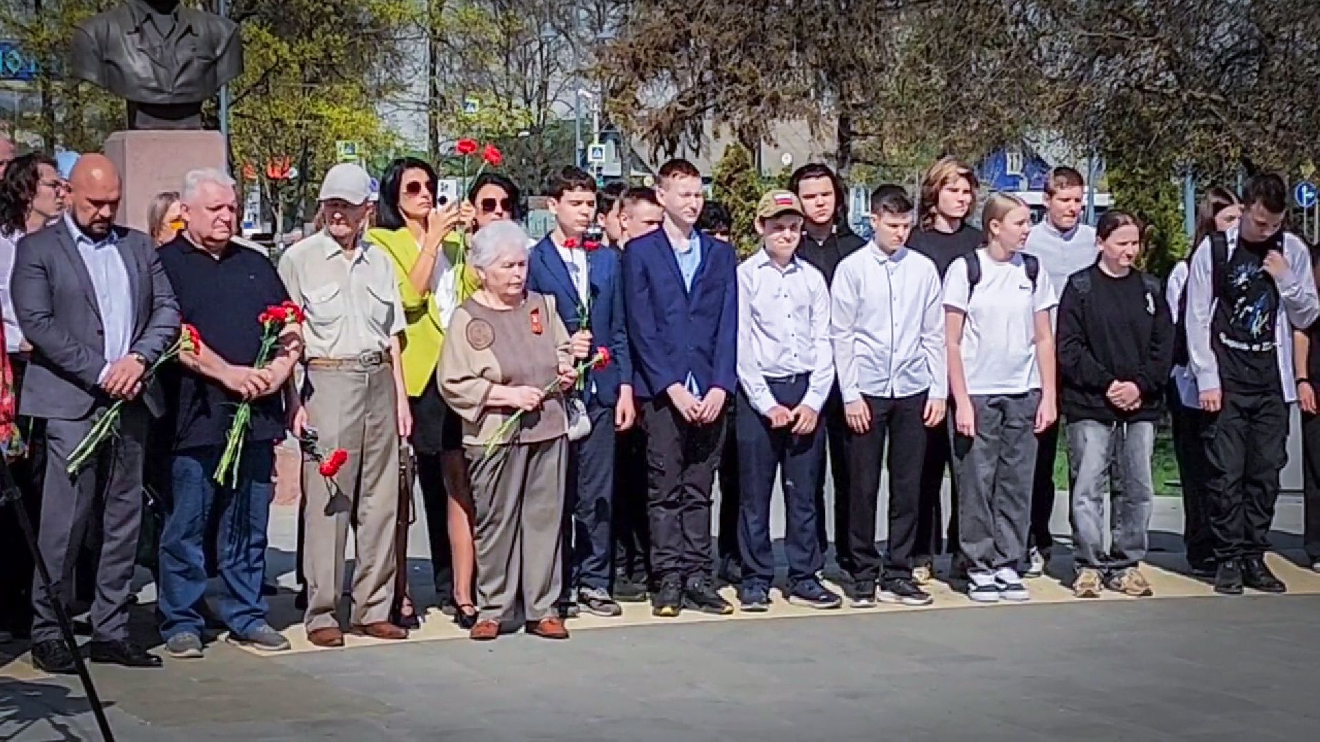 бронницы, 83-я годовщина битвы под Москвой , митинг на площади Тимофеева ,