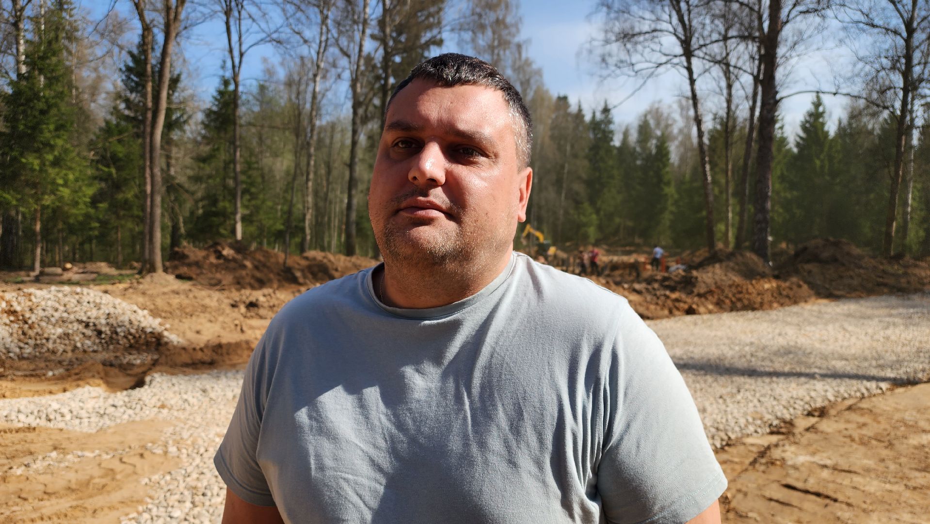 благоустройство, лесопарк, истра, строительство,