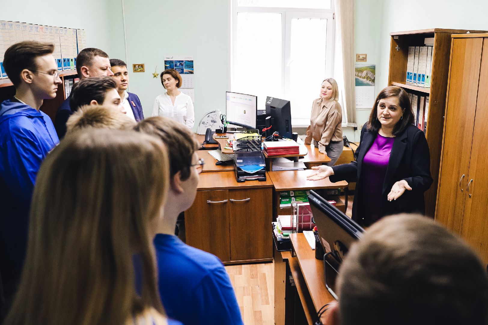 экскурсия, администрация, глава, совет депутатов,