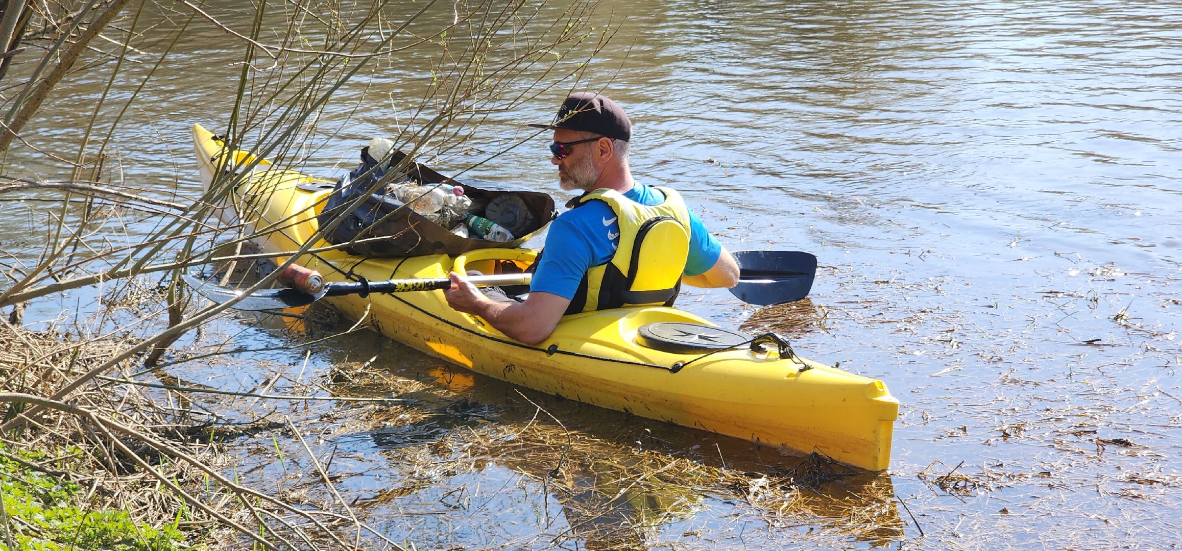 Туризм, Экология, Субботник на воде, Люди Звенигорода ,
