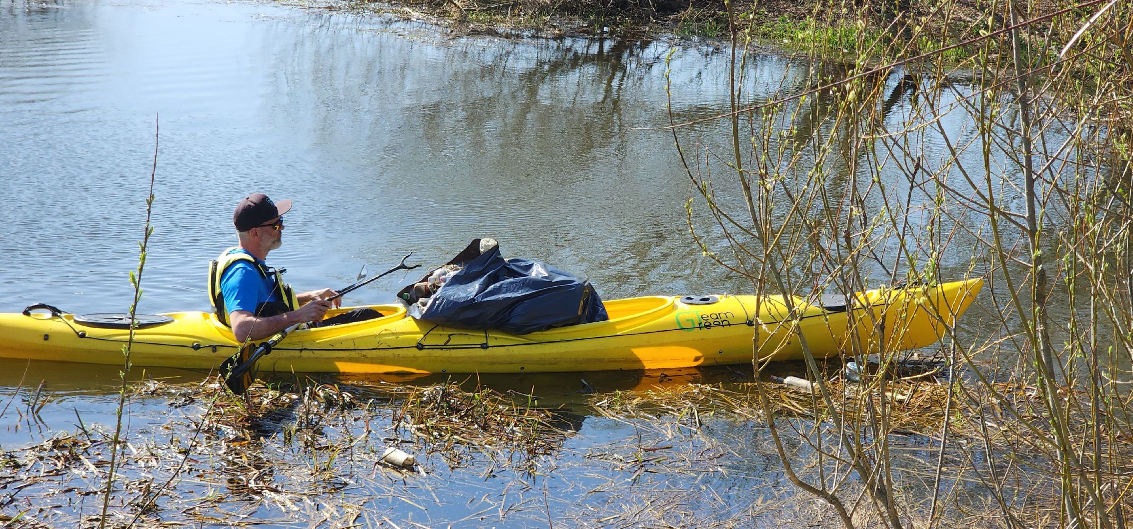 Туризм, Экология, Субботник на воде, Люди Звенигорода ,