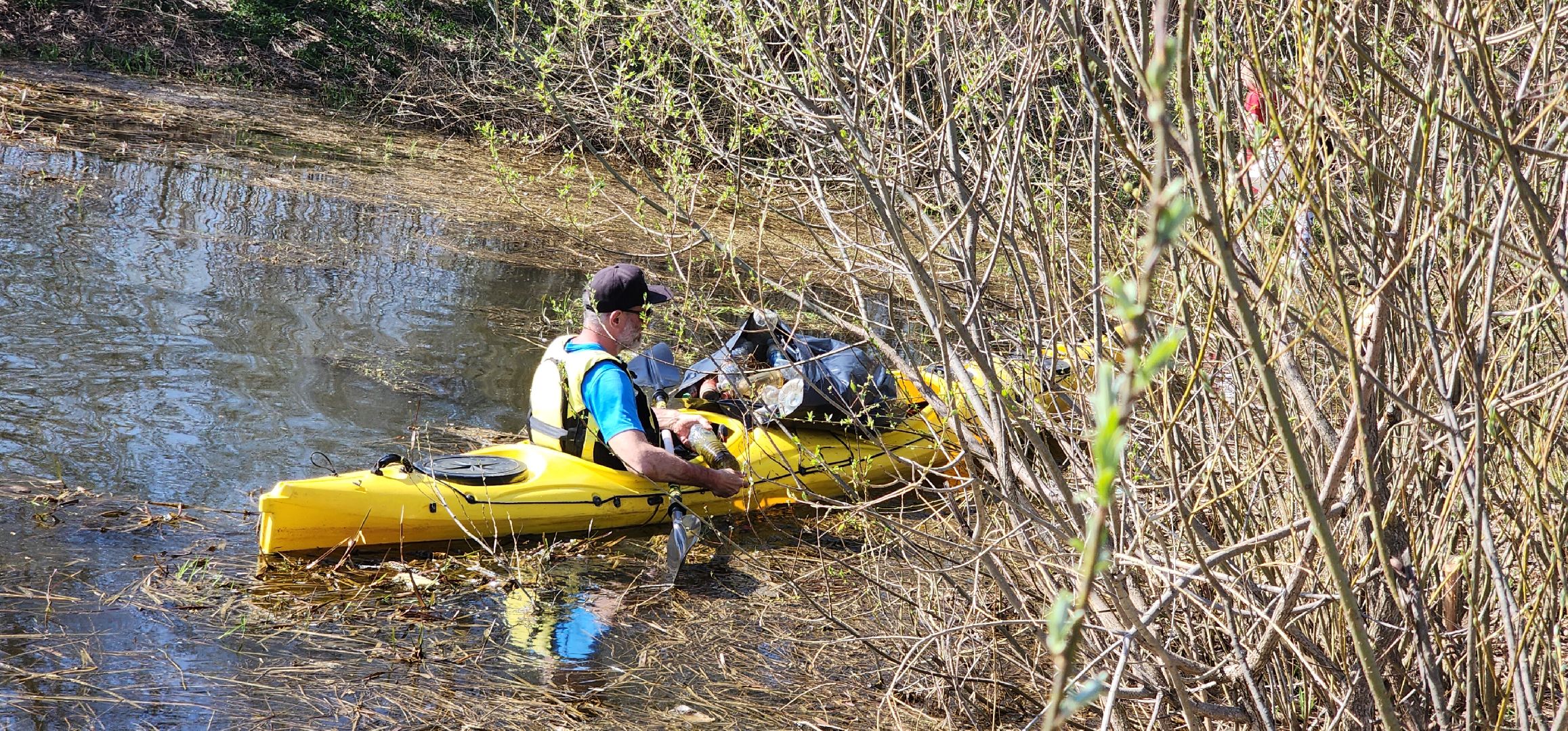 Туризм, Экология, Субботник на воде, Люди Звенигорода ,