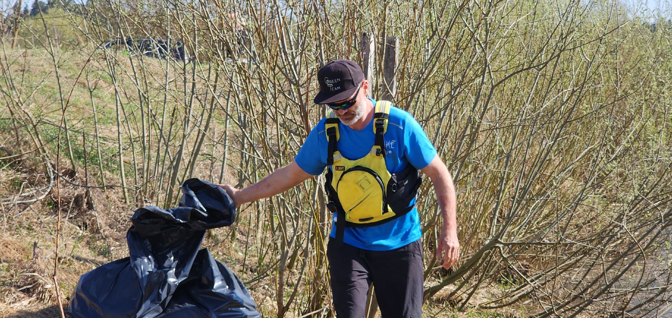 Туризм, Экология, Субботник на воде, Люди Звенигорода ,