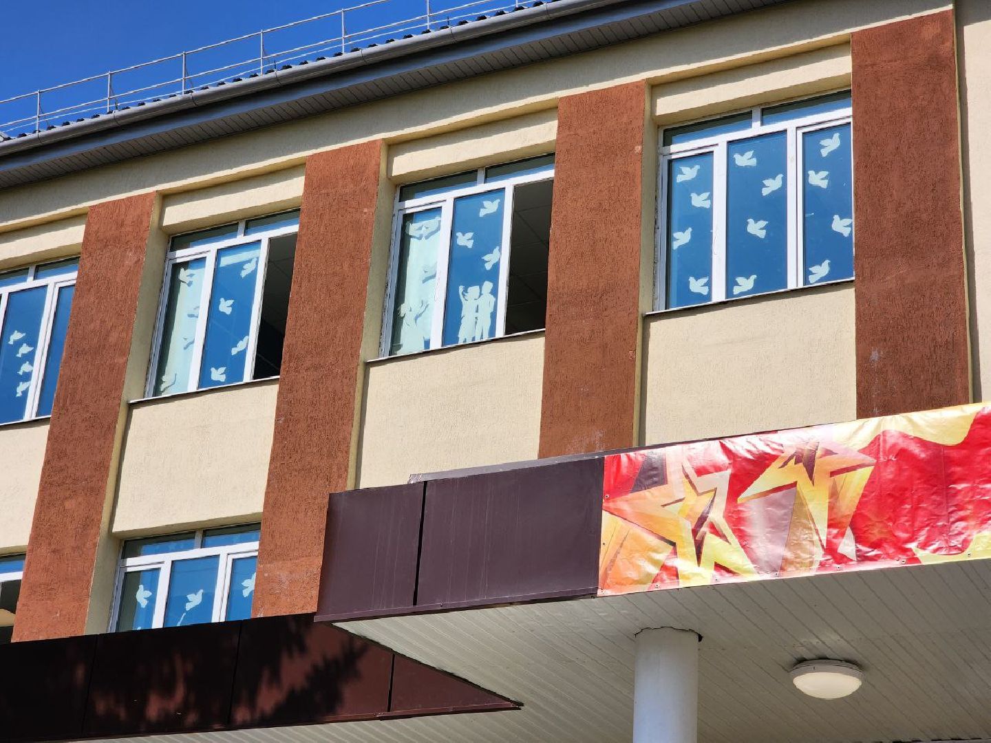 солнечногорск, день победы, школа, журавли памяти, акция,