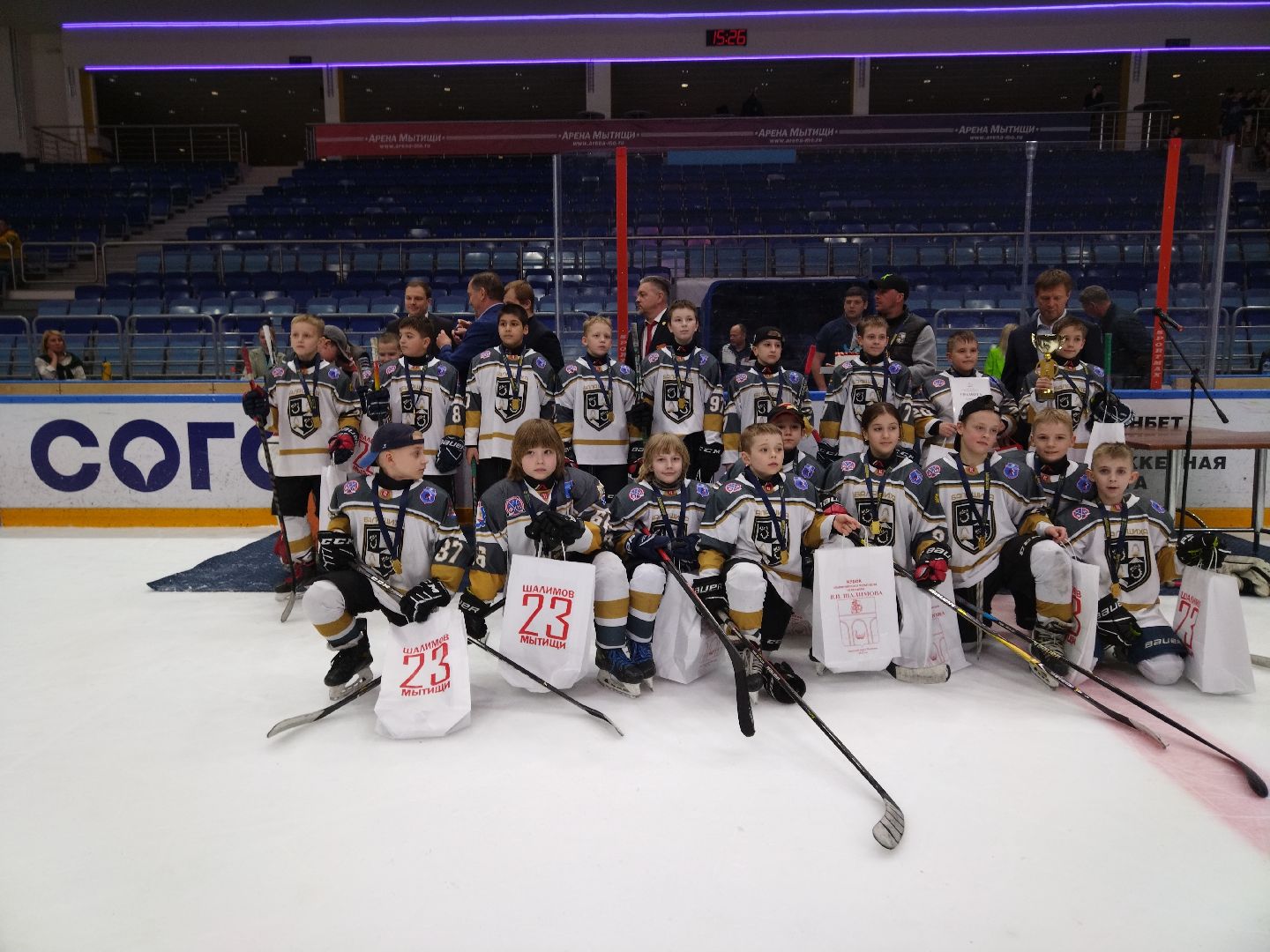 Шалимов, хоккей, Арена Мытищи