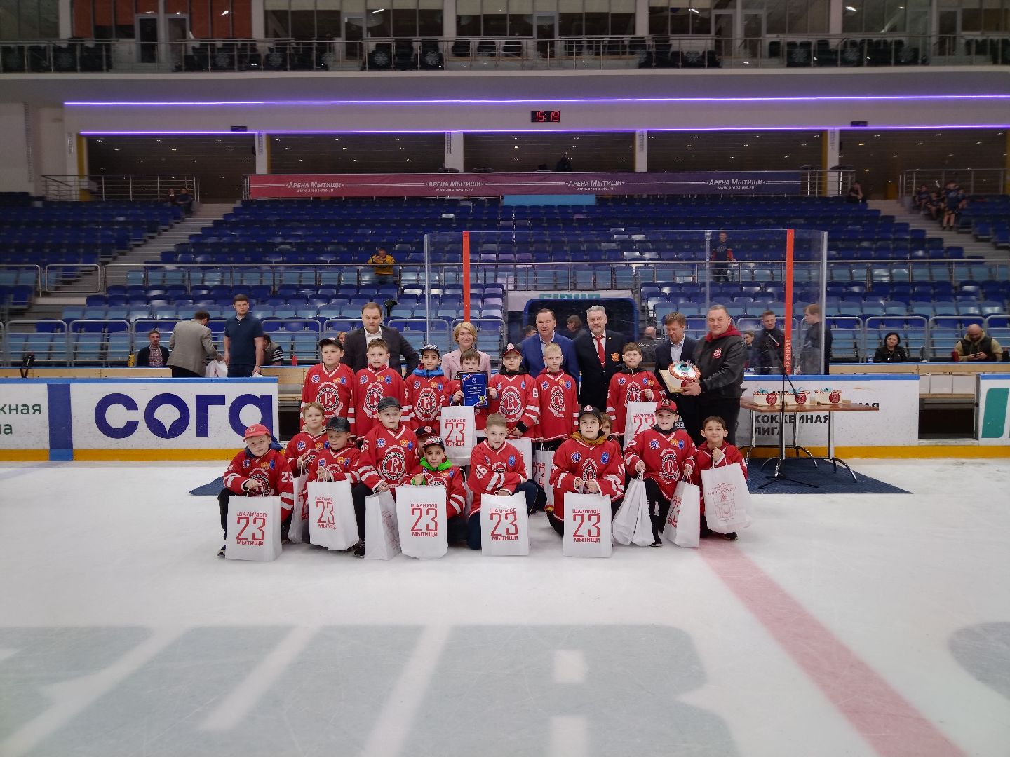 Шалимов, хоккей, Арена Мытищи