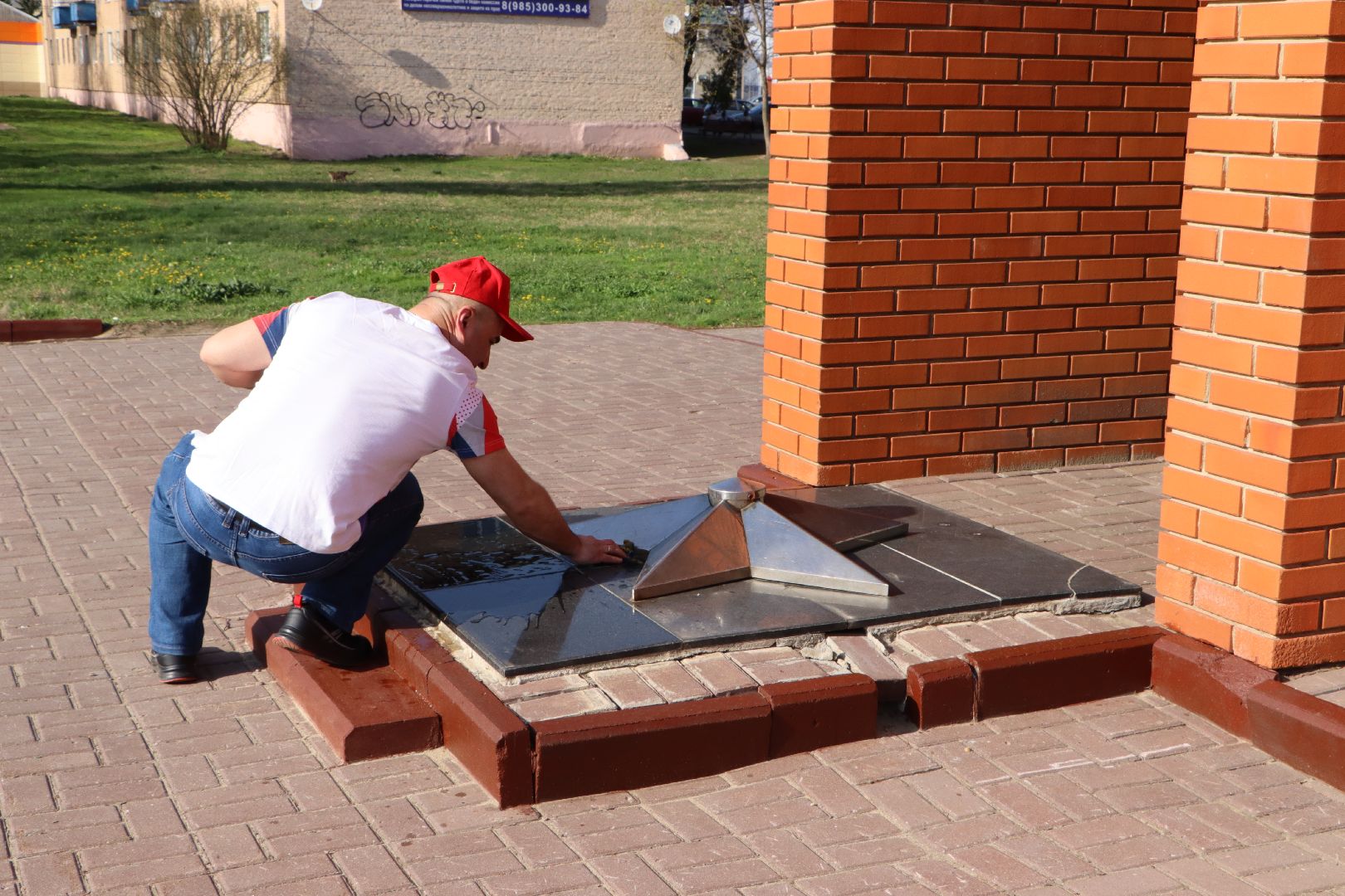 Мы за чистоту, помним, Мемориал воинам погибшим в войнах и локальных конфликтах, серебряные пруды, памятники вов,