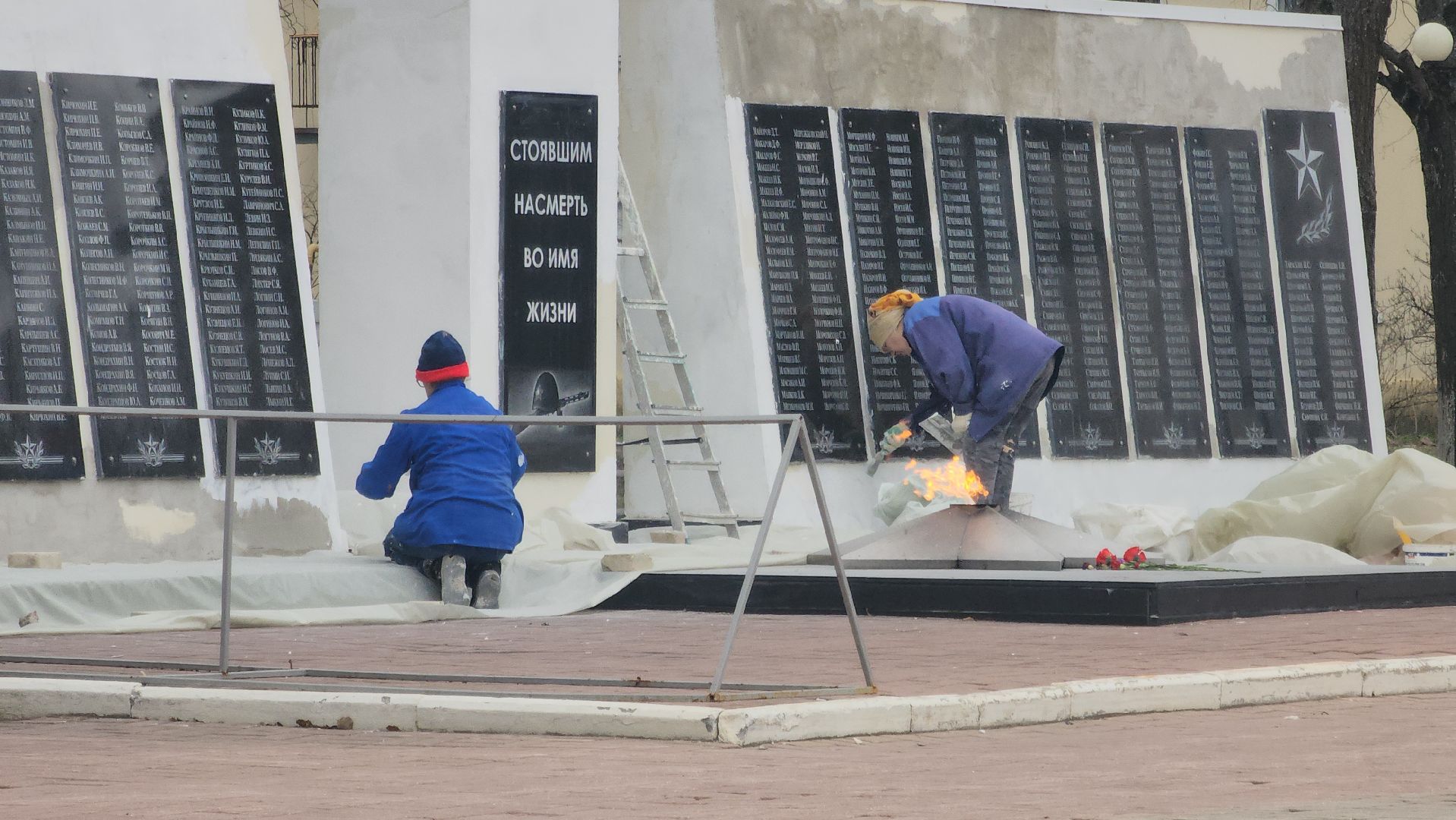 павловский  посад, день победы, благоуйстройство,
