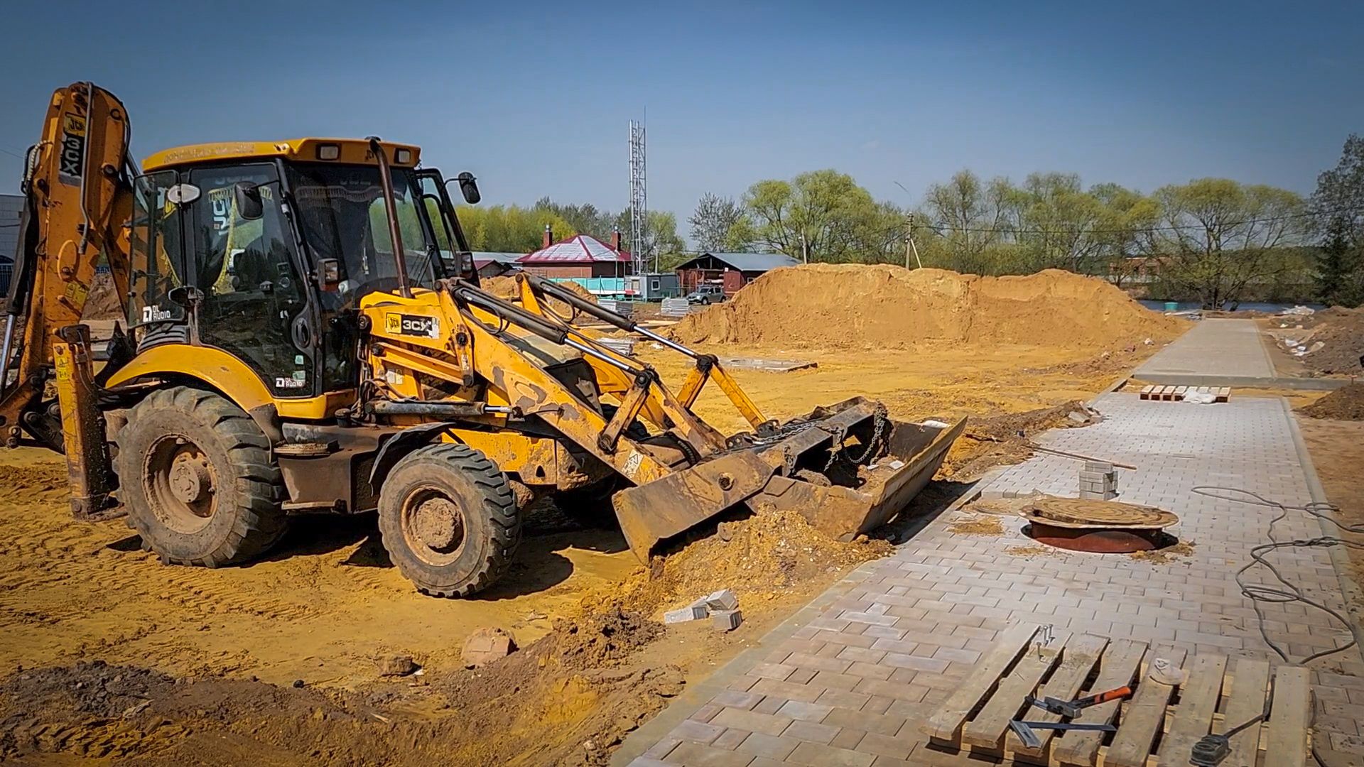 строительство в Бронницах , физкультурно-оздоровительный комплекс, эллинг, благоустройство ,