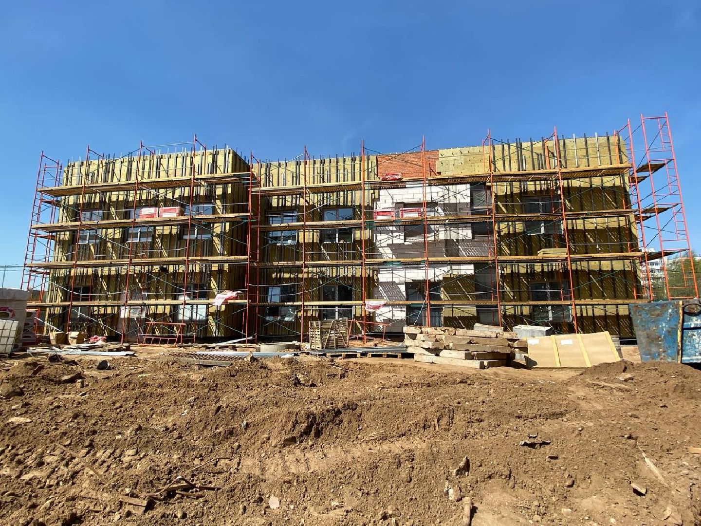 строительство поликлиники, новая поликлиника в Глухово, Гранель строит,