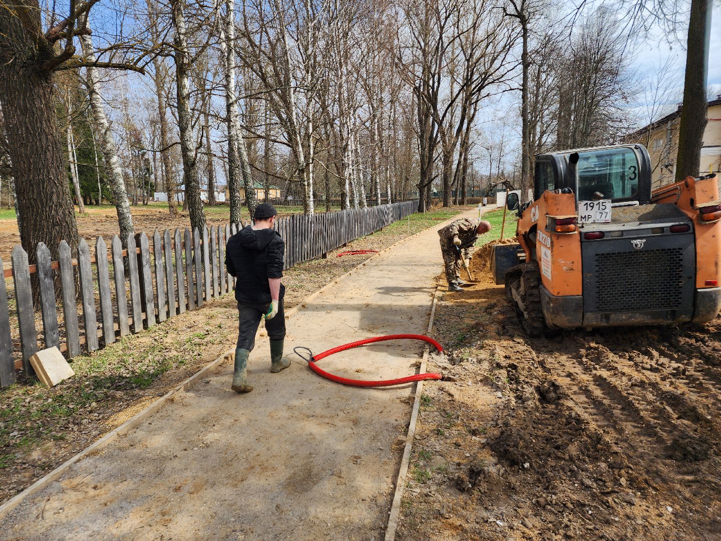 Чехов , село Мелихово , музей-заповедник , реконструкция, благоустройство , пешеходные дорожки, тропинки, проходы, пешеходные зоны, визит-центр,