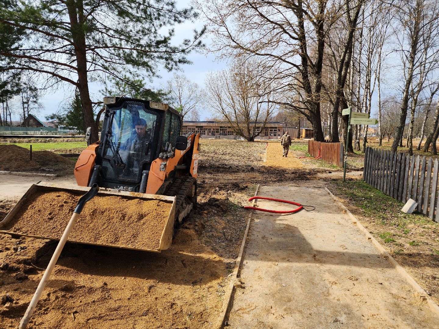 Чехов , село Мелихово , музей-заповедник , реконструкция, благоустройство , пешеходные дорожки, тропинки, проходы, пешеходные зоны, визит-центр,