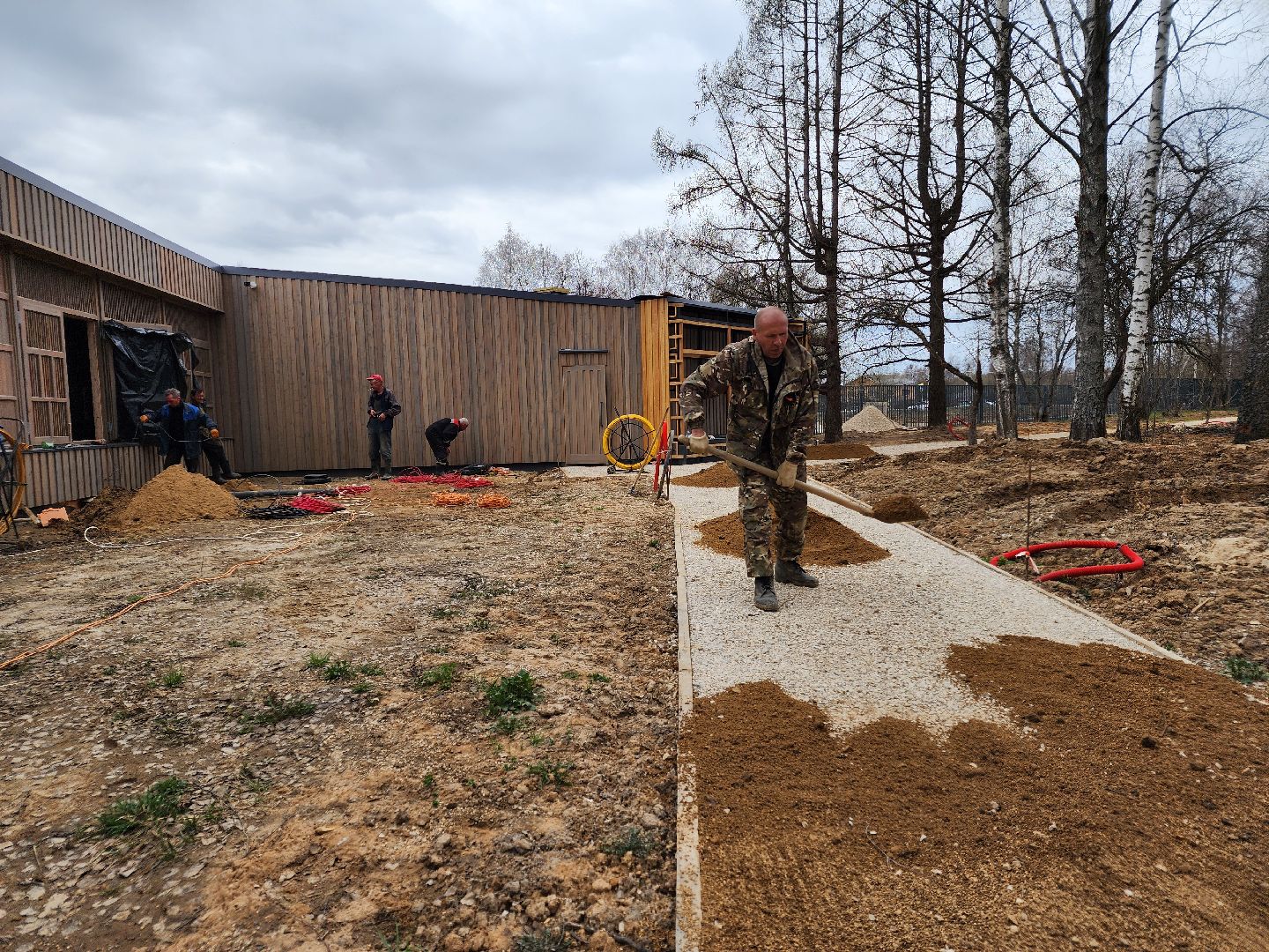 Чехов , село Мелихово , музей-заповедник , реконструкция, благоустройство , пешеходные дорожки, тропинки, проходы, пешеходные зоны, визит-центр,