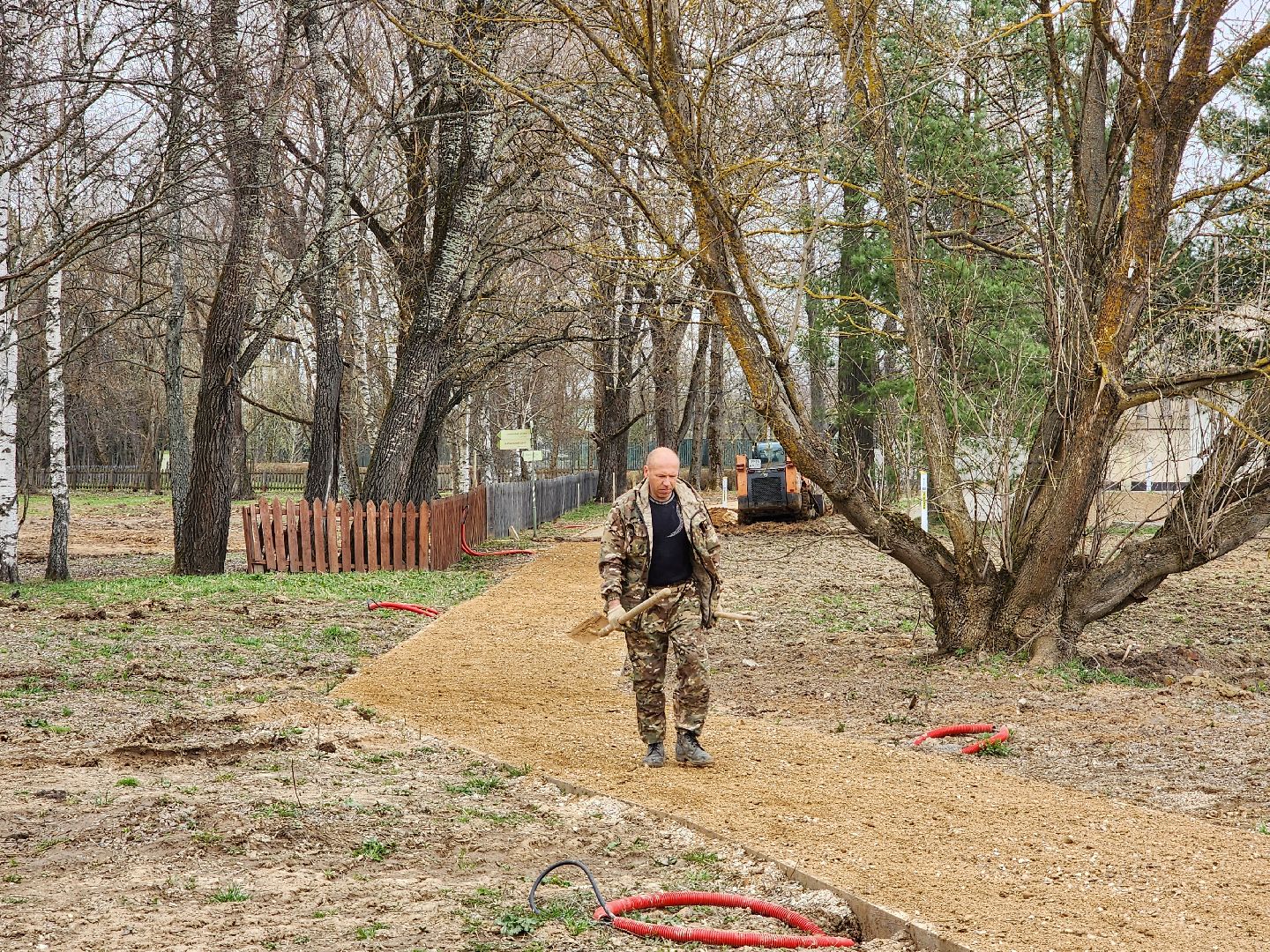 Чехов , село Мелихово , музей-заповедник , реконструкция, благоустройство , пешеходные дорожки, тропинки, проходы, пешеходные зоны, визит-центр,
