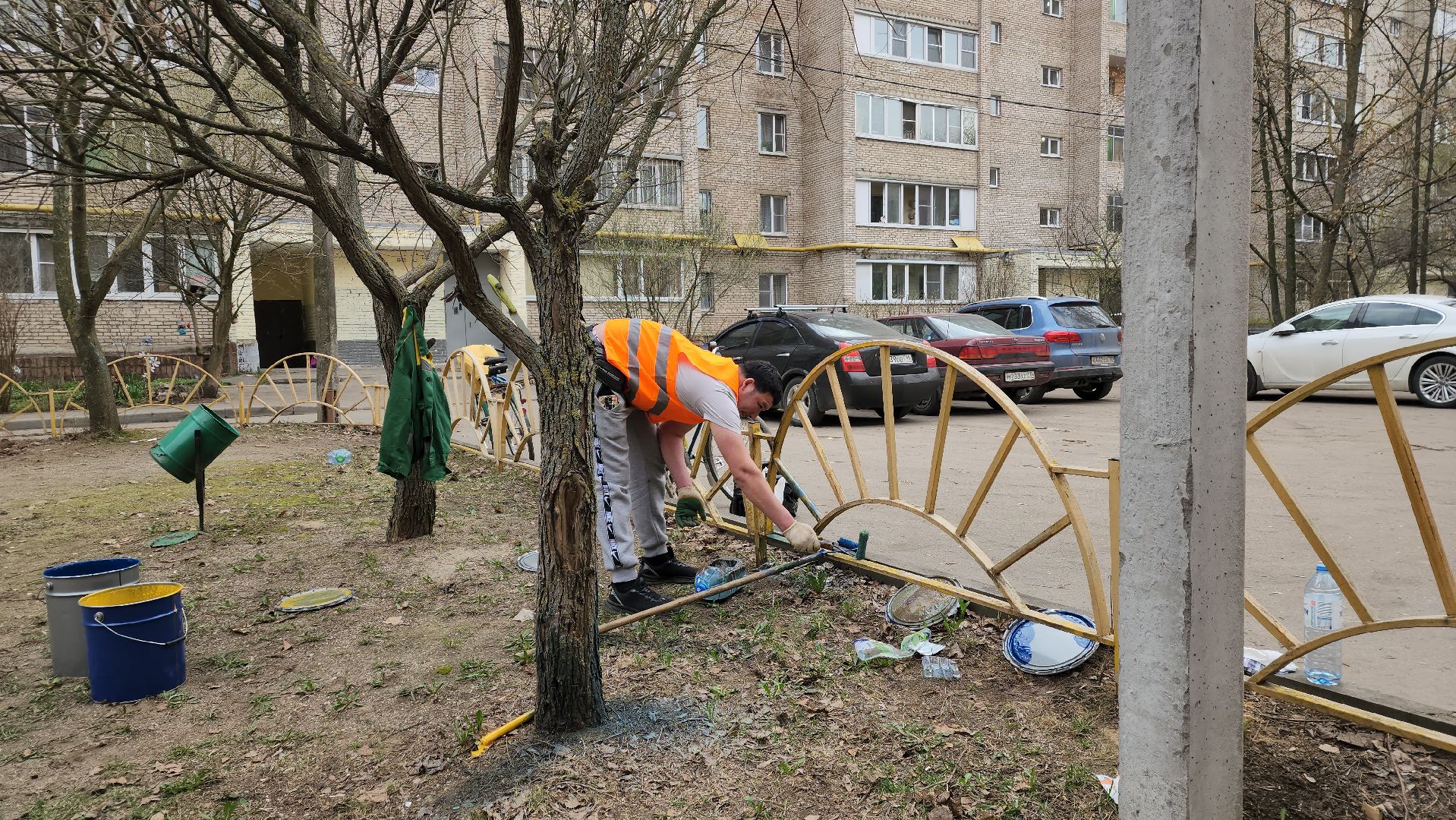 пушкино, детская  площадка, покраска детских игровых площадок,ремонт детских площадок,коммунальная служба,