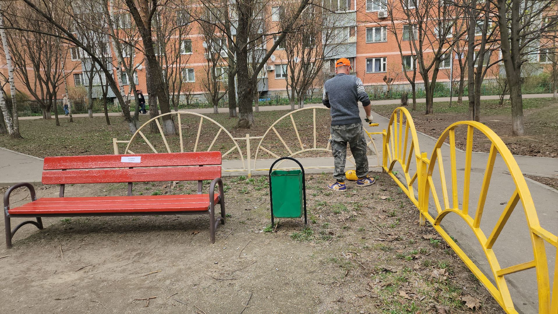 пушкино, детская  площадка, покраска детских игровых площадок,ремонт детских площадок,коммунальная служба,