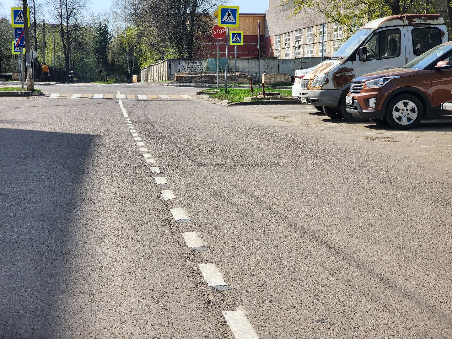 зарайск, ремонт дорог, разметка дороги,