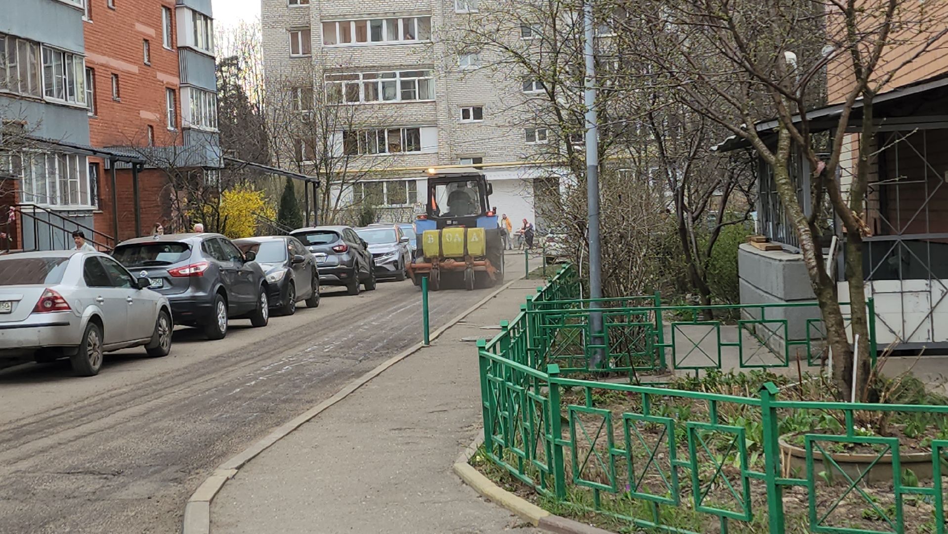 пушкино, вертикалки, жкх, уборка территорий, влажная уборка города, коммунальные службы,