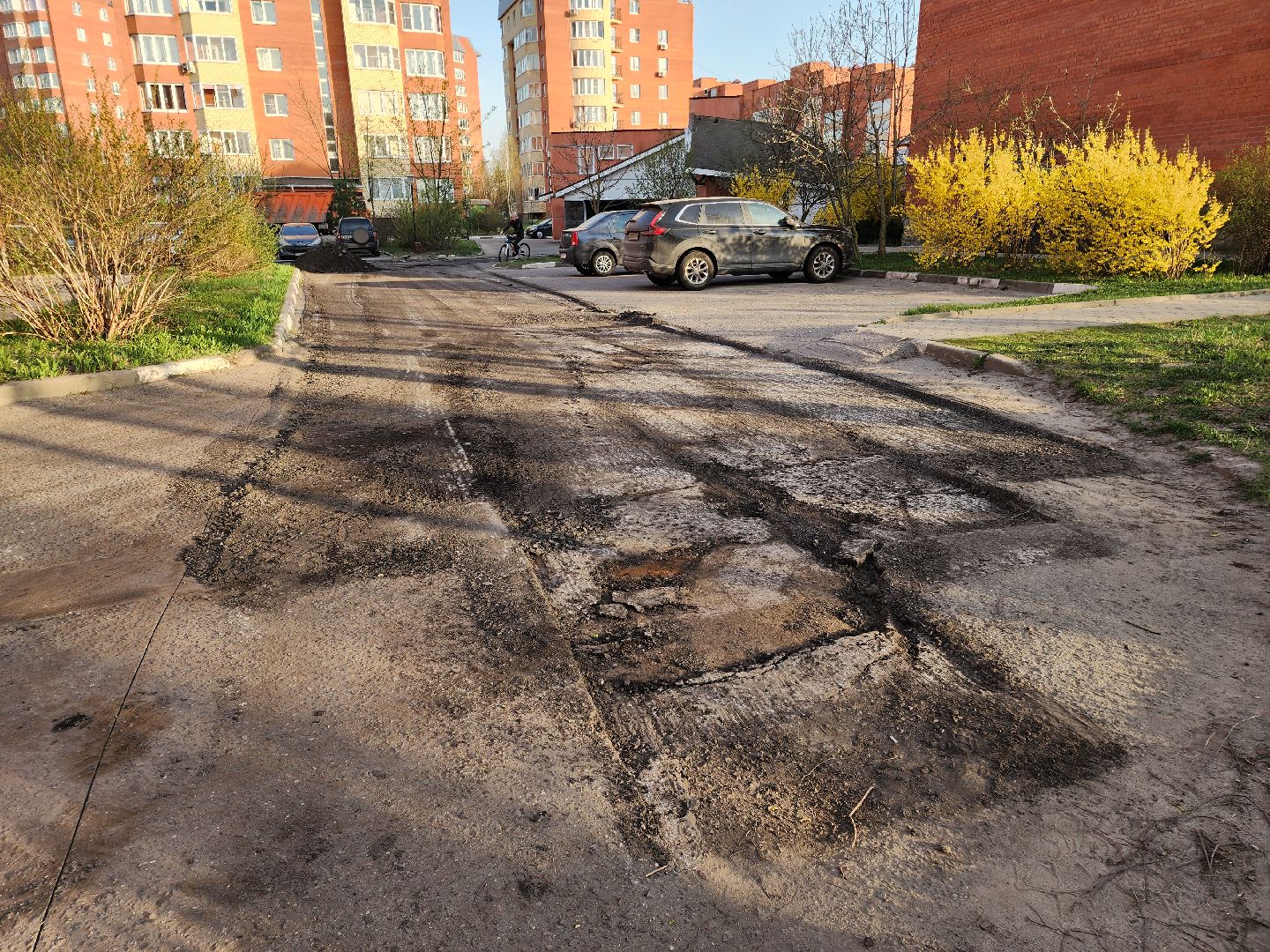 Черноголовка, Ямочный ремонт, Дороги,