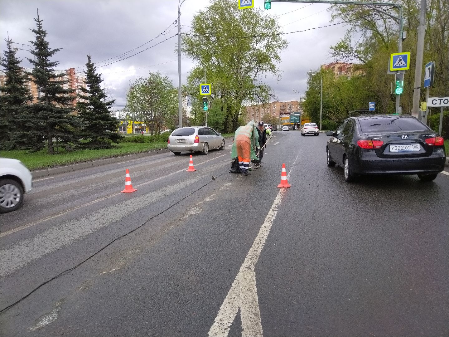 дороги, Мытищи, дорожные работы