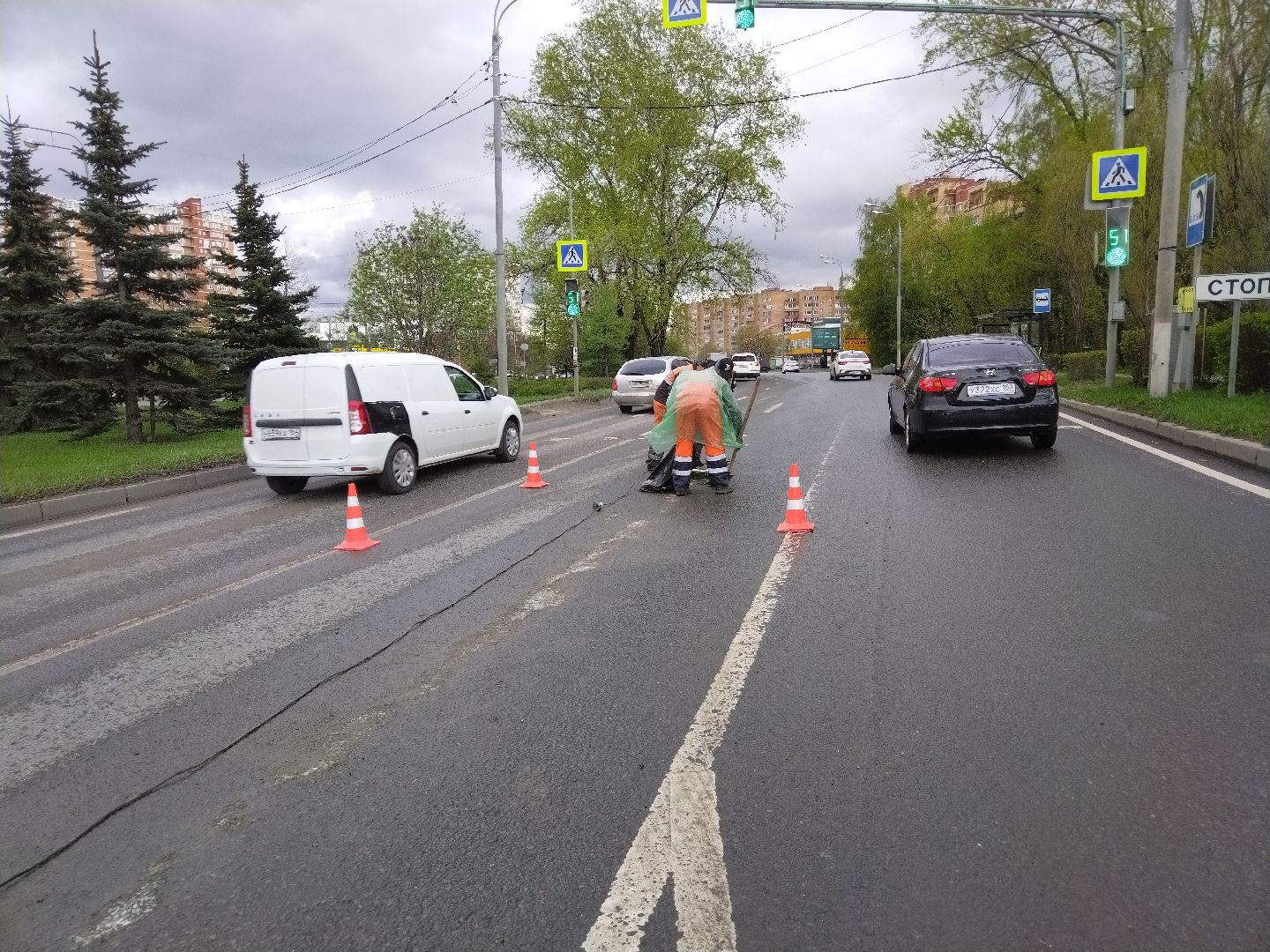 дороги, Мытищи, дорожные работы