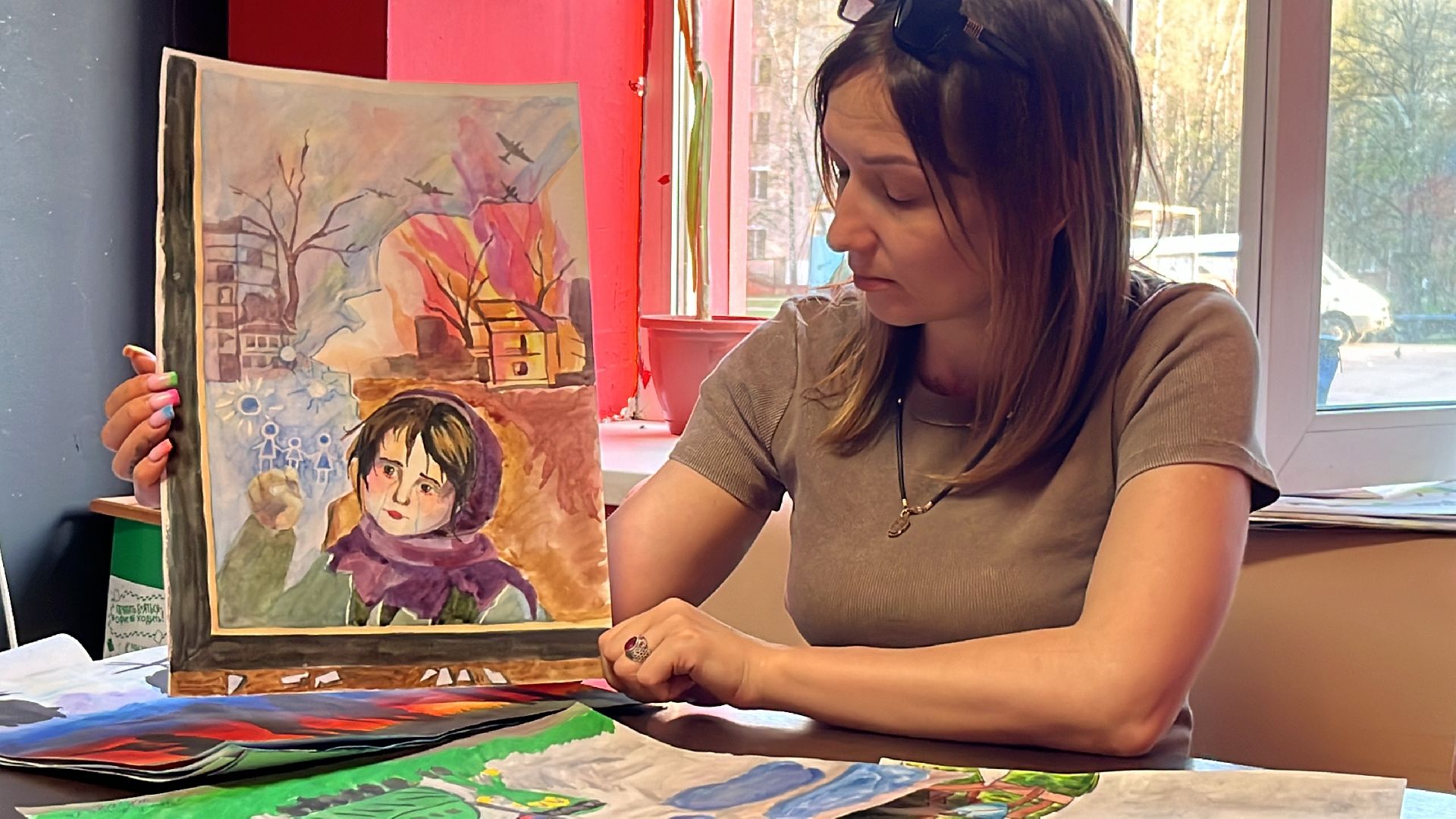 наро-фоминск, наро-фоминский городской округ, конкурс рисунков, подготовка к 9 мая, Vместе zа наших, молодежный центр наро-фоминск,