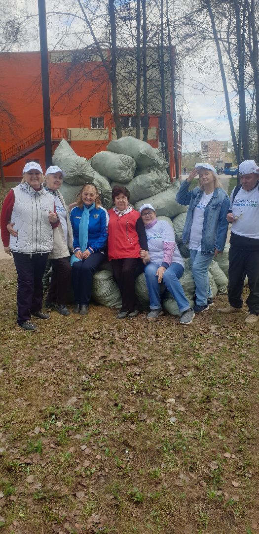 Долгопрудный, субботник, кустарник, шины