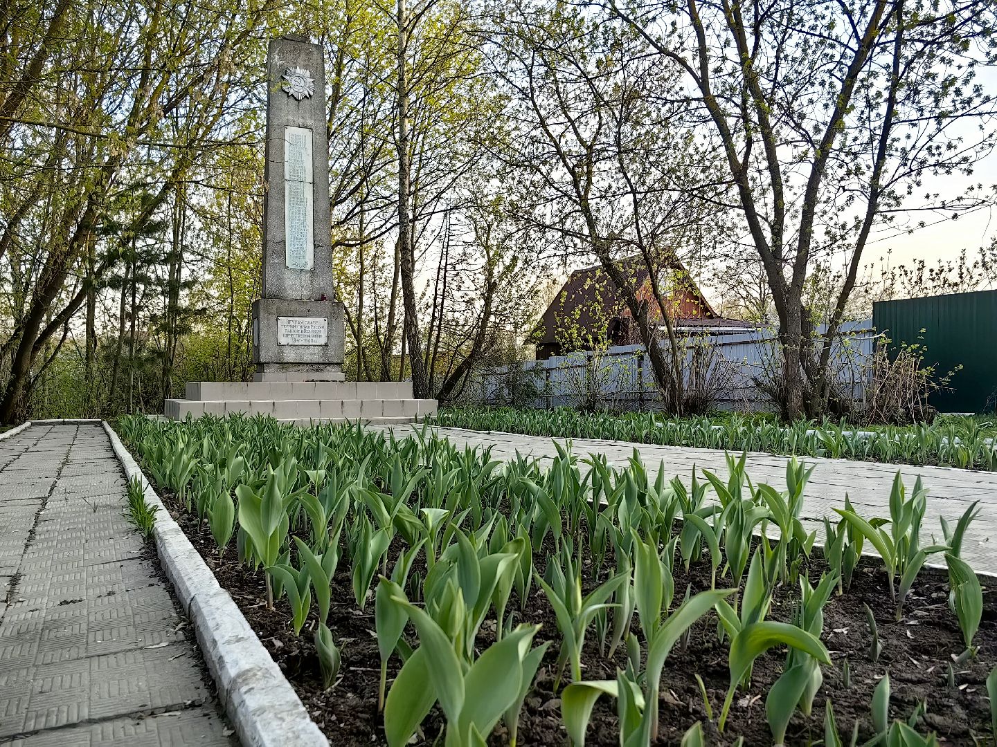 памятник, тюльпаны, уборка, вов, 9 мая, волонтеры,