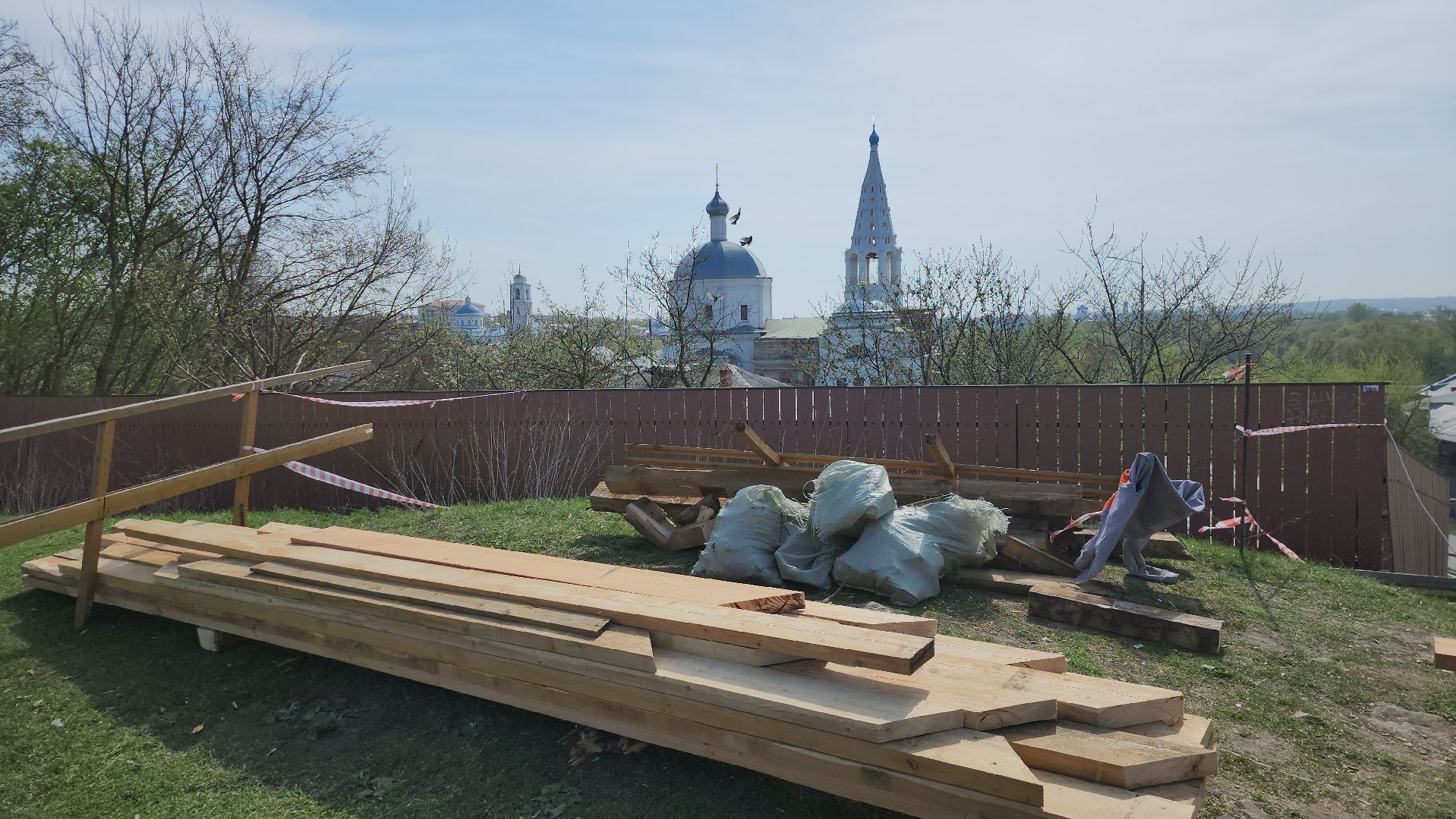 серпухов, подмосковье, смотровая площадка, храмы,
