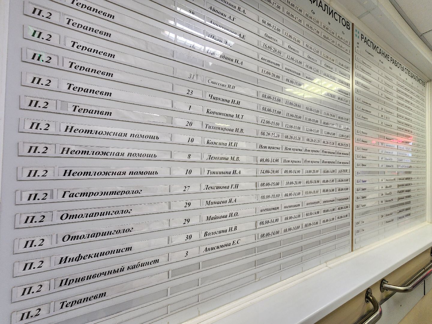 Чехов, взрослая поликлиника, ремонт, переезд врачей, новый адрес, кабинет прикрепления, кабинет вакцинации, ЭКГ, кабинет неотложной помощи,рентген-кабинет, часы работы,