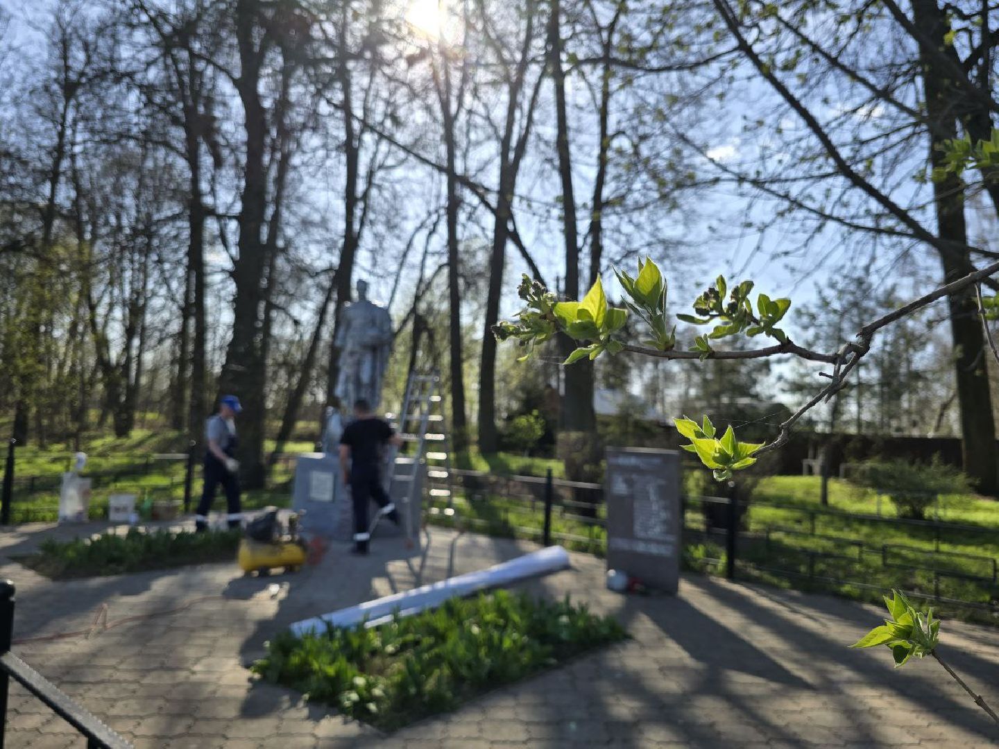 можайск, можайский муниципальный округ, памятник, благоустройство, 9 мая, день победы, 80-летие великой победы,