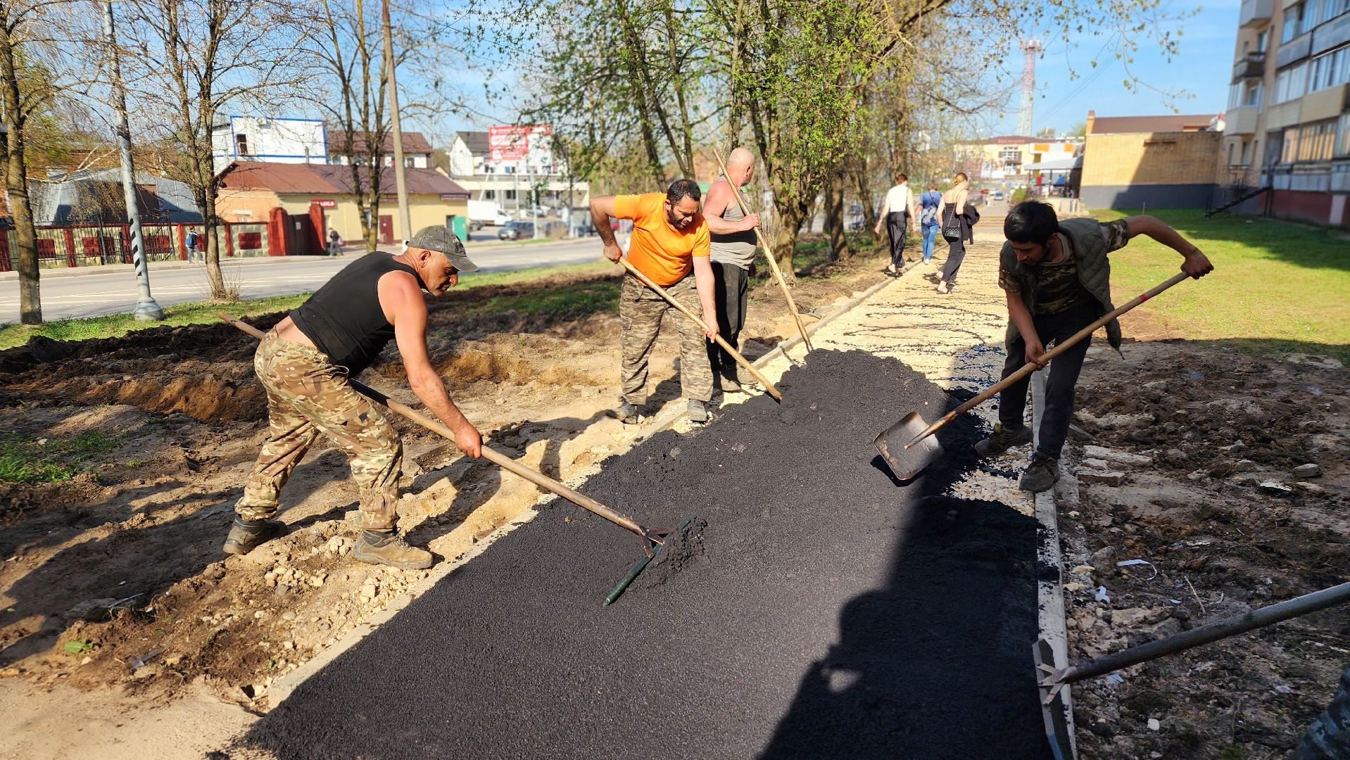 волоколамск, народная тропа, благоустройство,